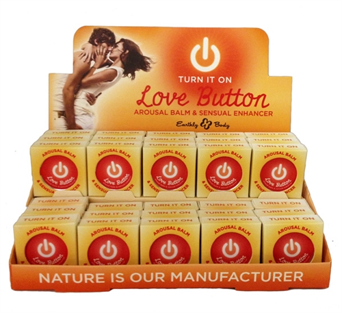 love button arousal balm  piece pop display 