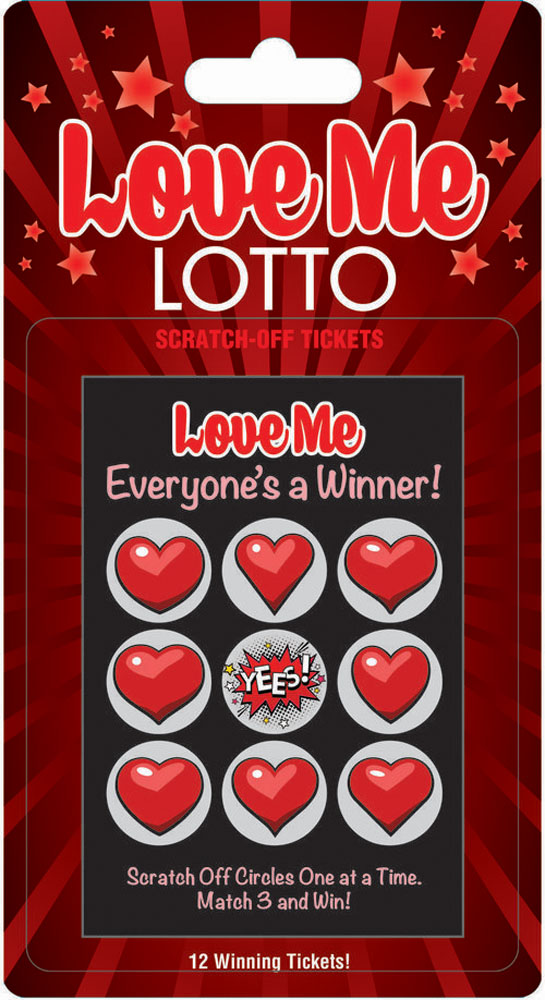 love me lotto  winning tickets! 