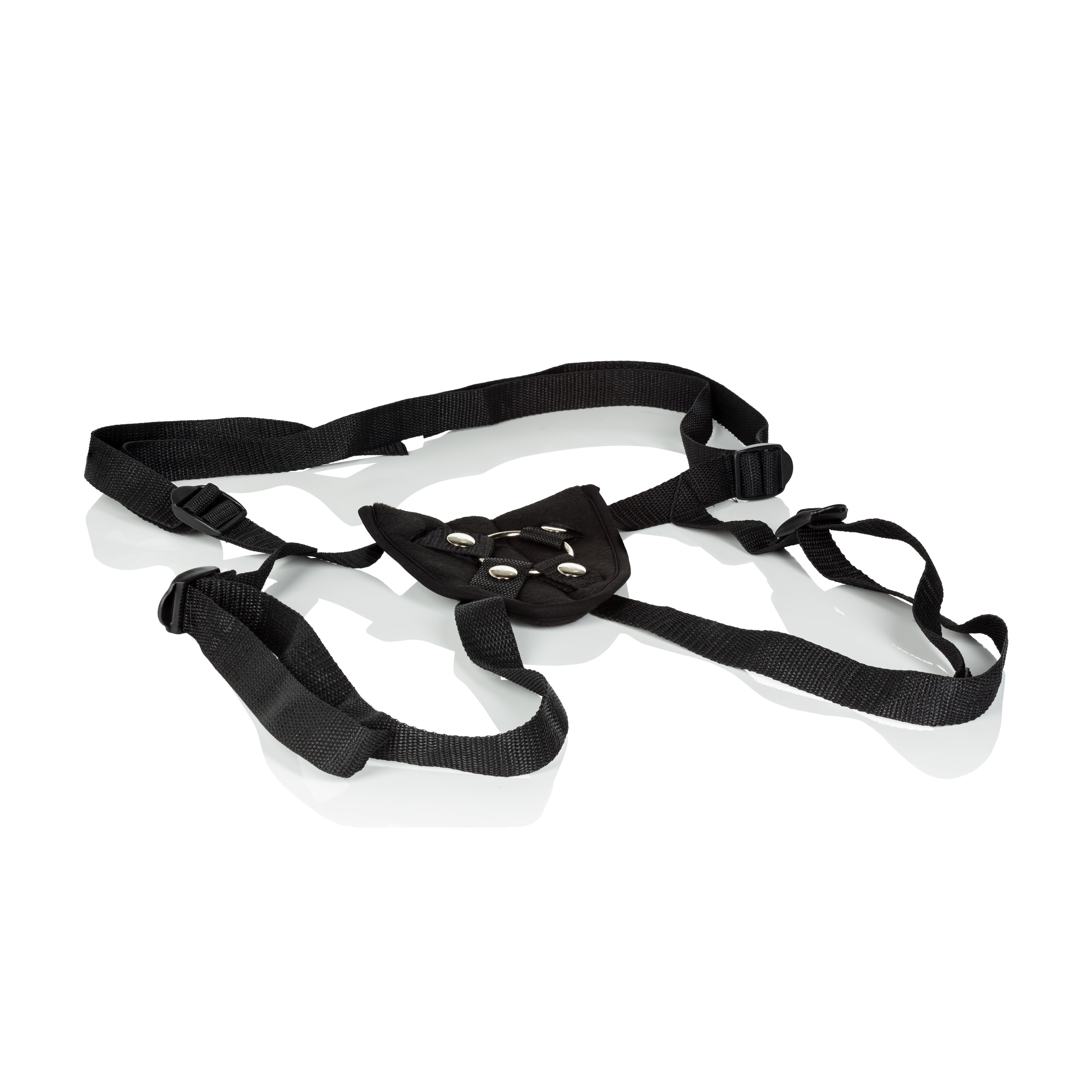 lovers super strap universal harness black 