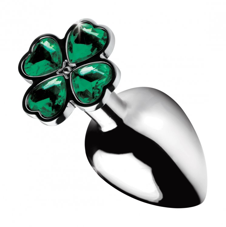 lucky clover gem anal plug medium 