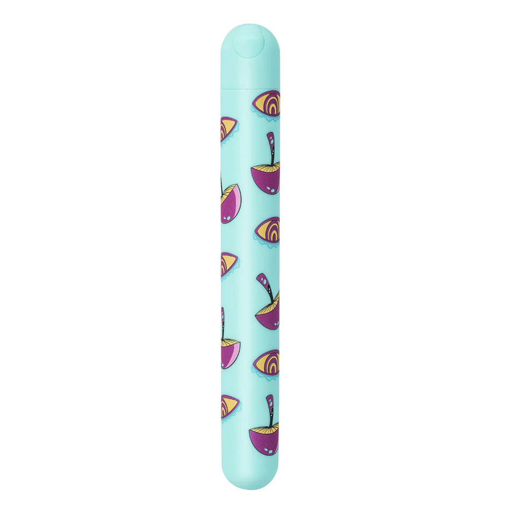 lucy mushroom pattern rechargeable x long bullet blue 