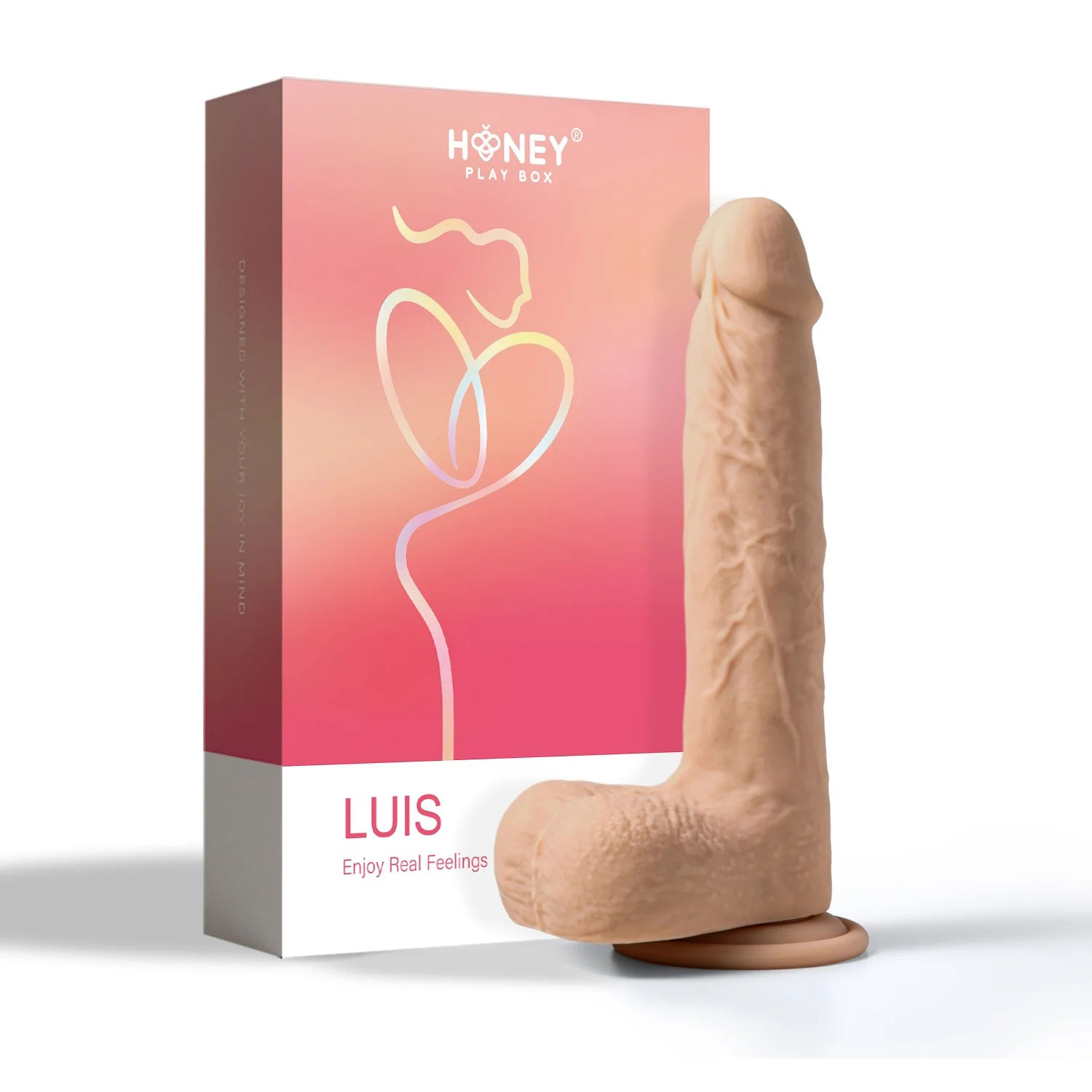 luis app controlled  real thrusting dildo with clit licker 