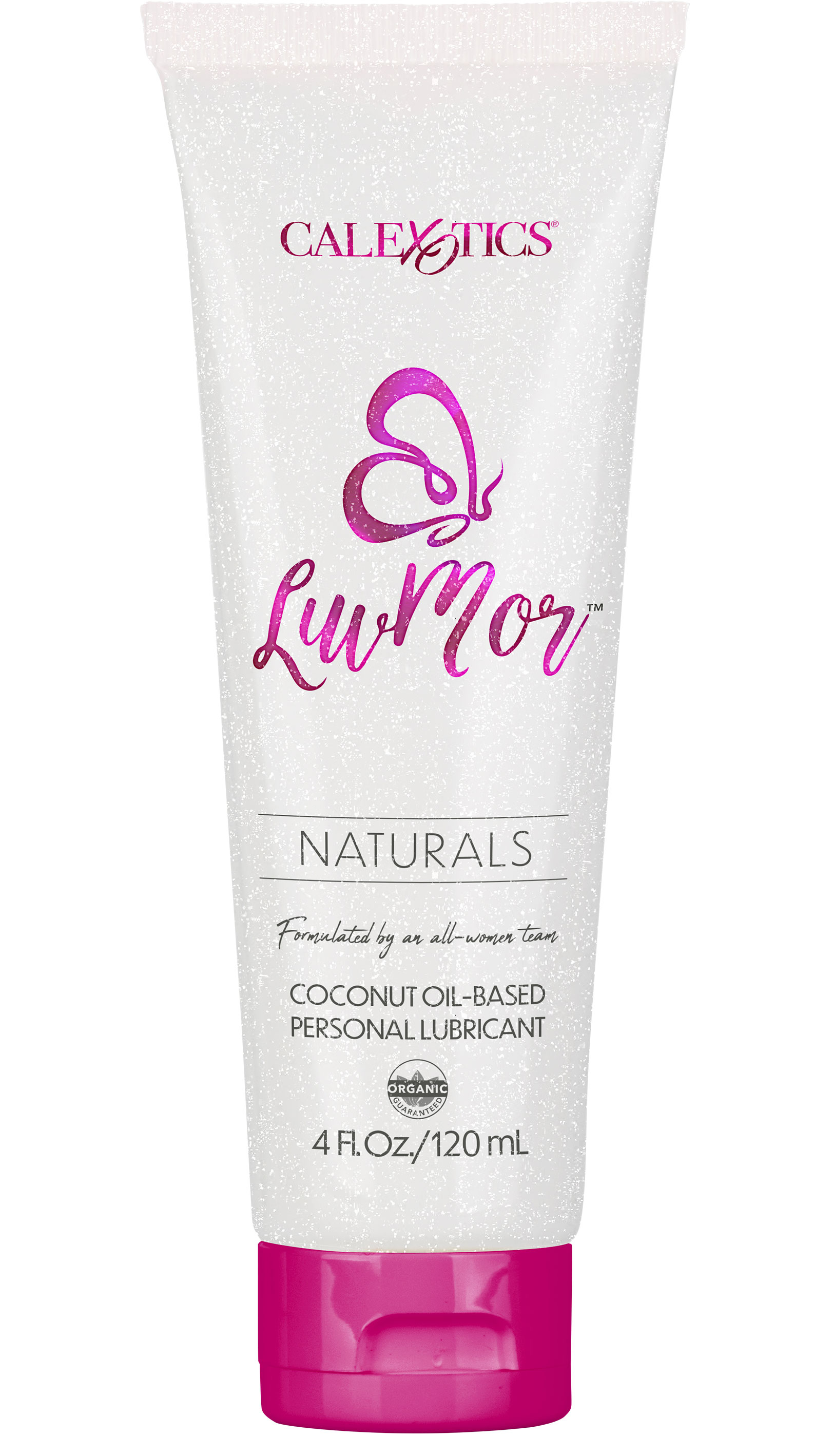 luvmor naturals coconut oil based personal  lubricant  oz 