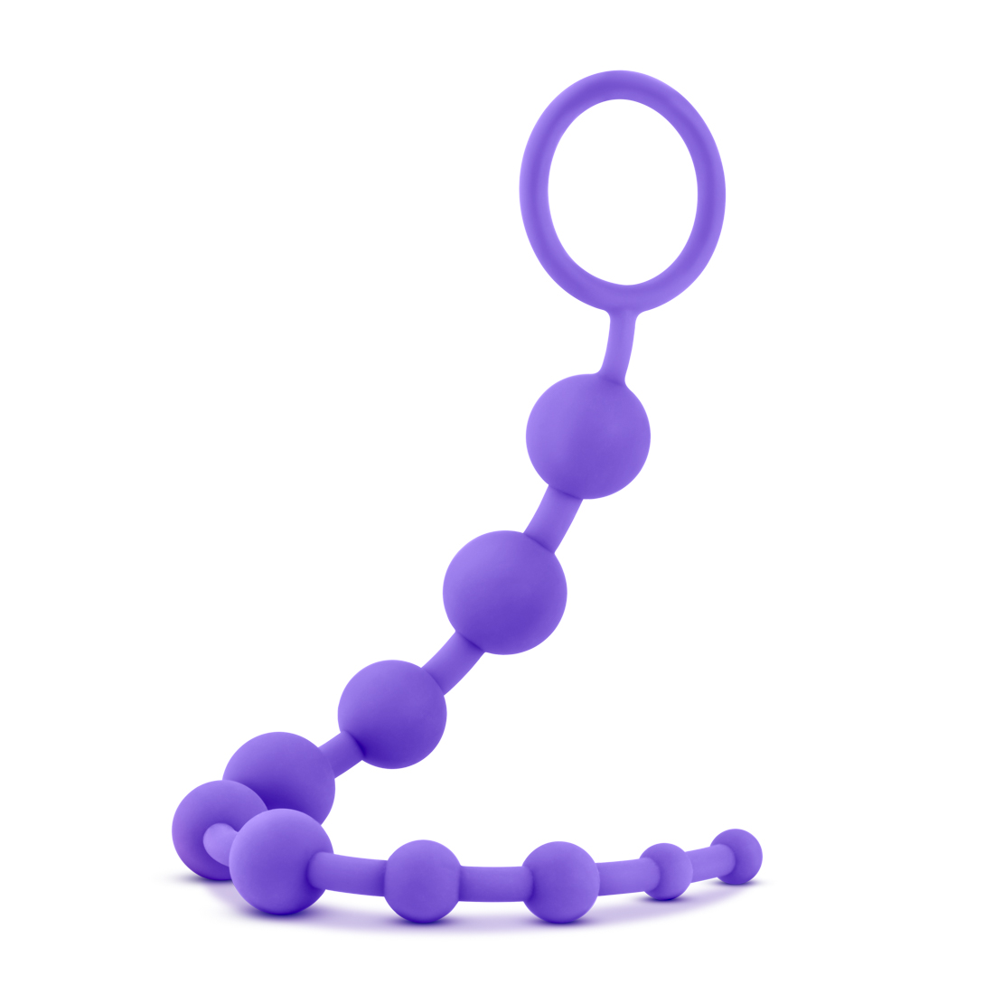 luxe silicone  beads purple 