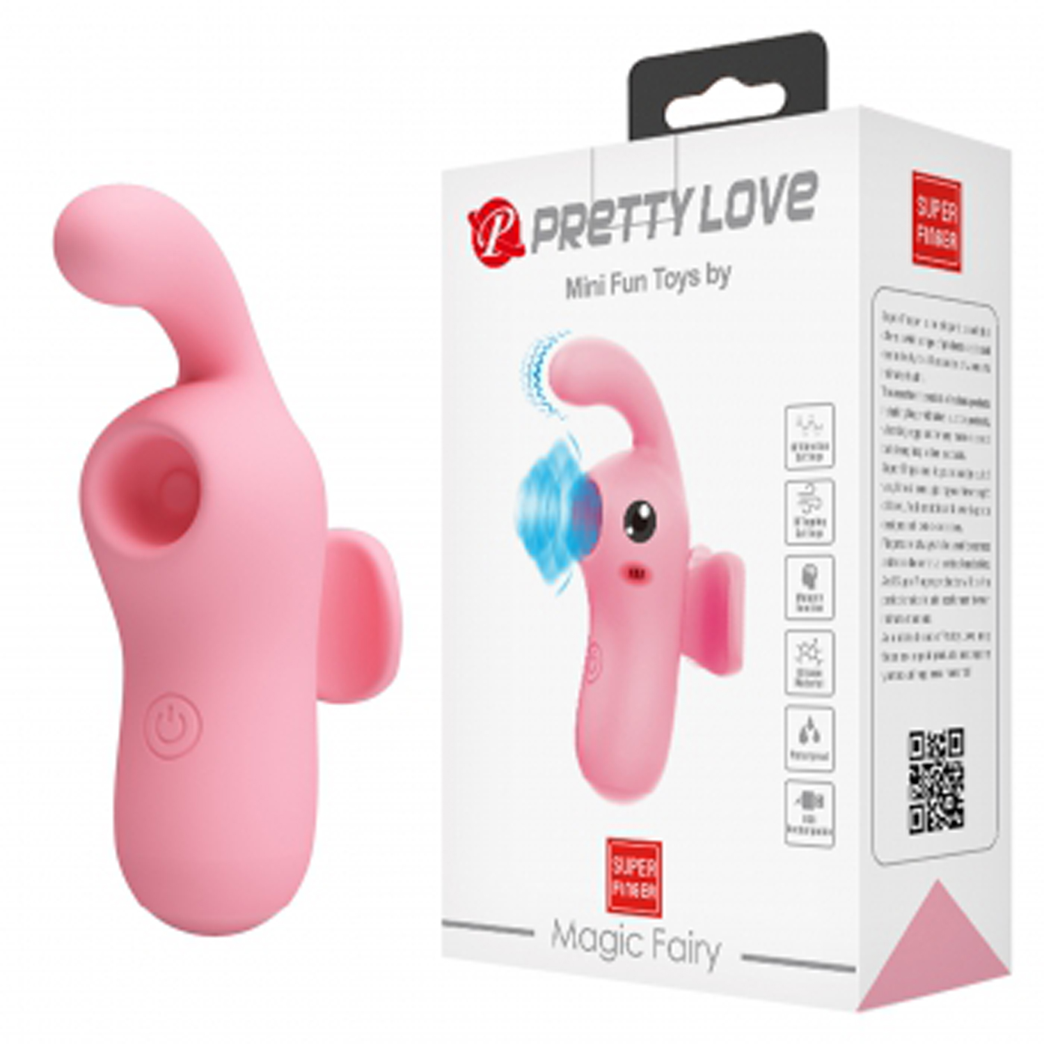 magic fairy finger vibrator pink 