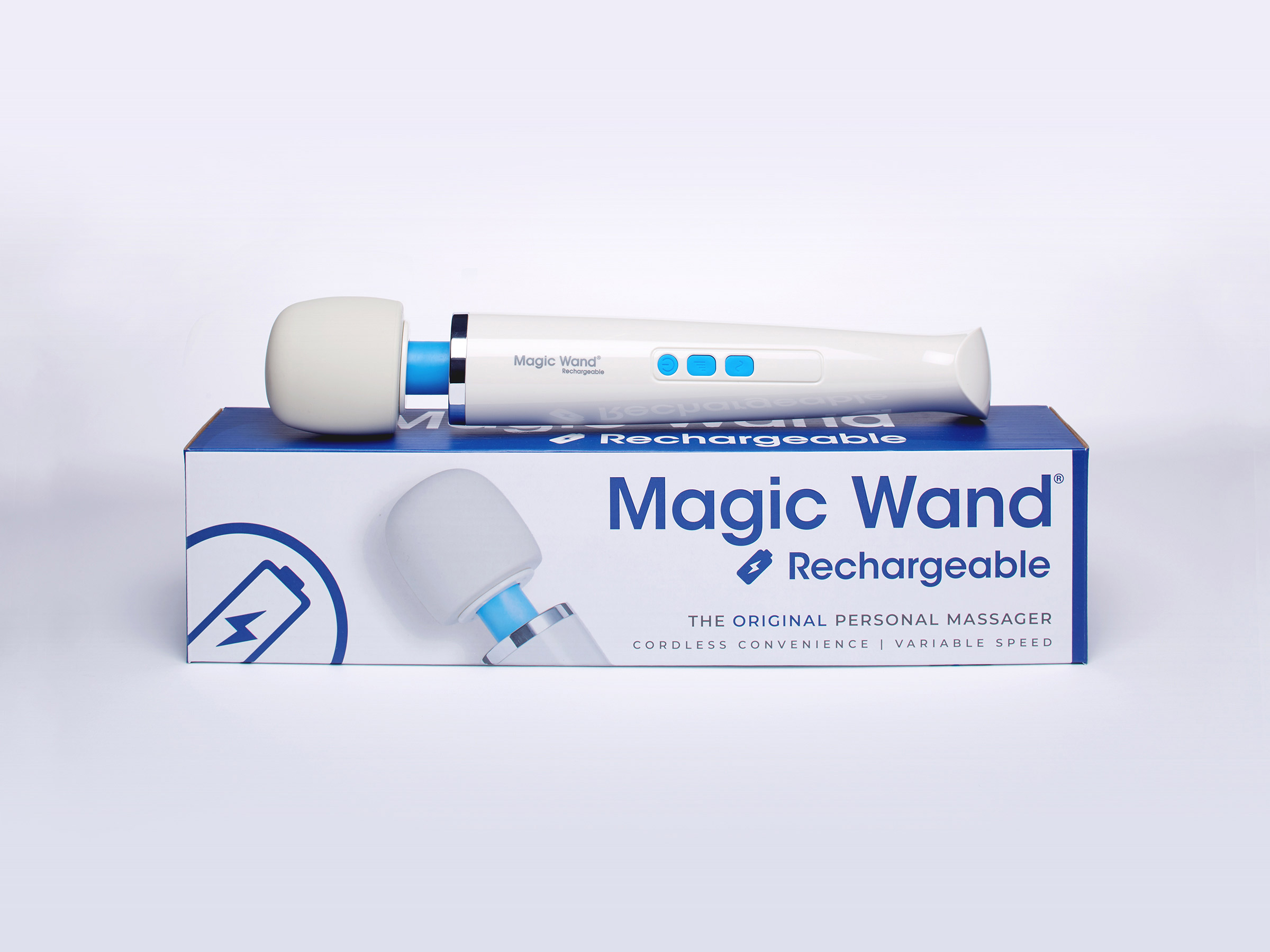 magic wand rechargeable white 