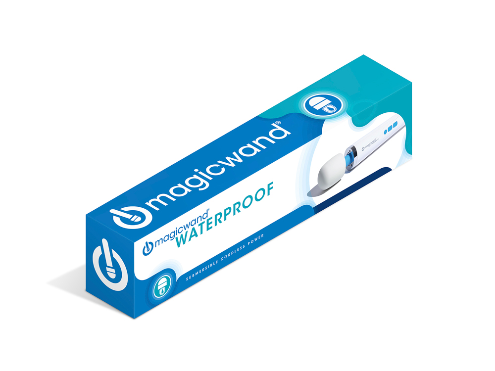 magic wand waterproof hv  massager white 