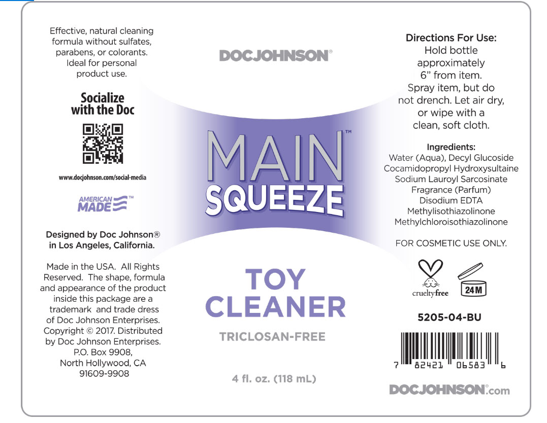 main squeeze toy cleaner  fl oz 