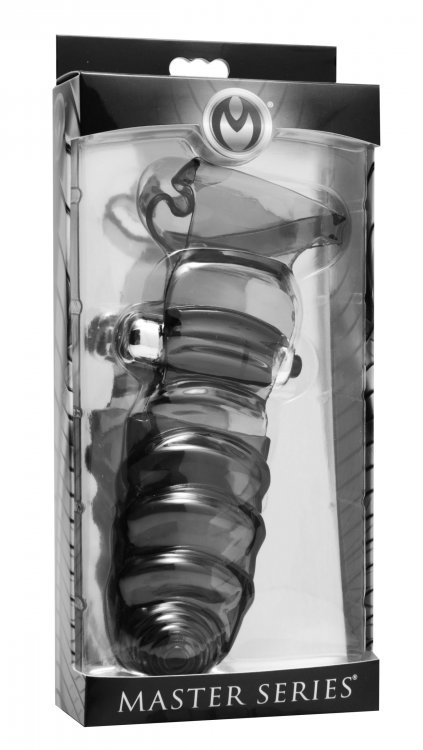 master series bang bang g spot vibrating finger glove 