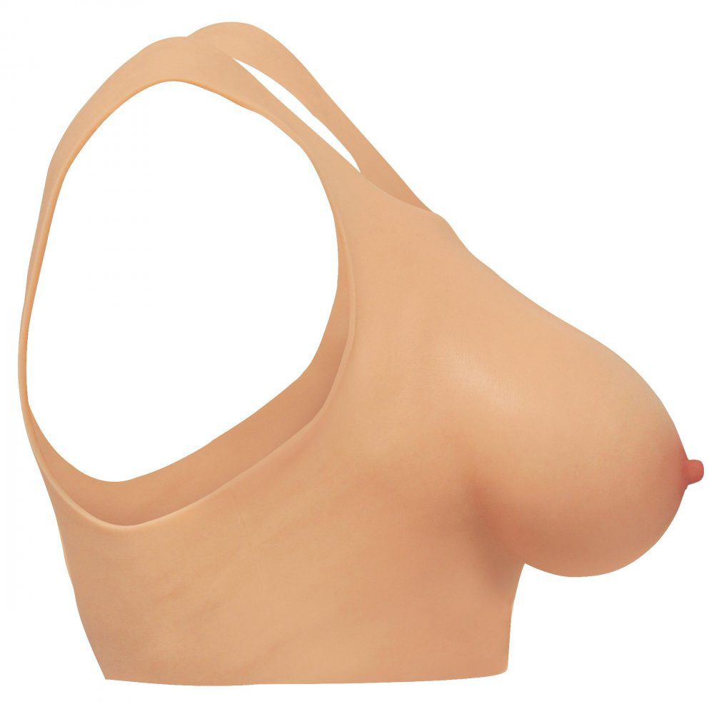 master series perky pair d cup silicone breasts 