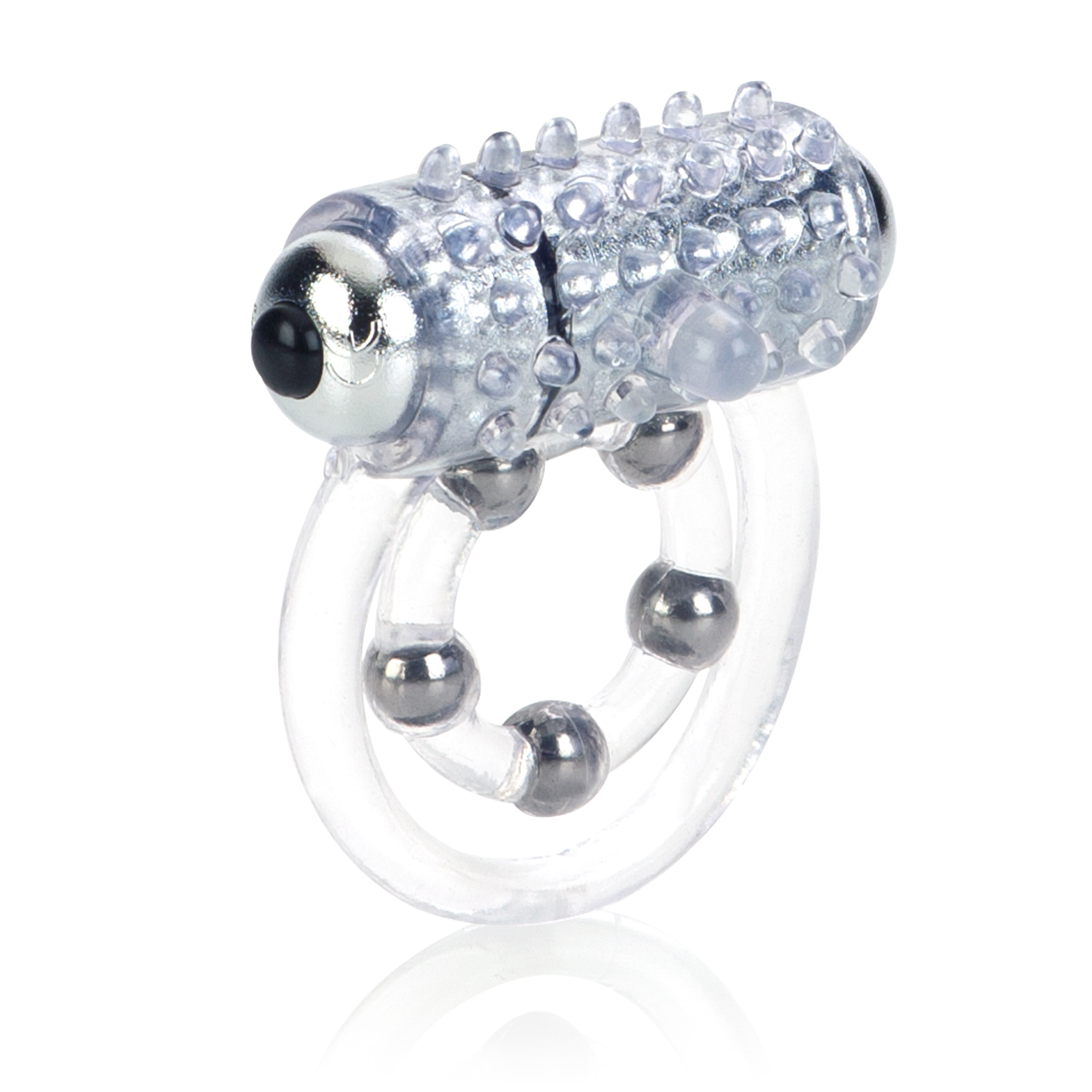 maximus enhancement ring  stroker beads clear 