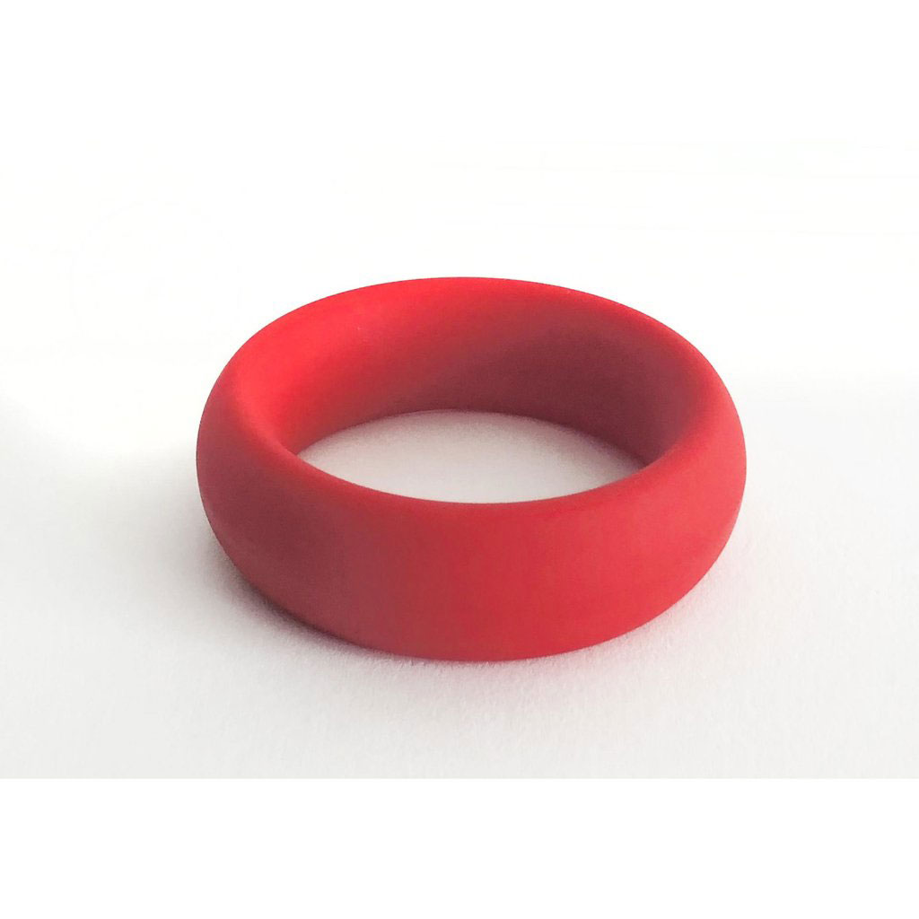 meat rack cock ring red 