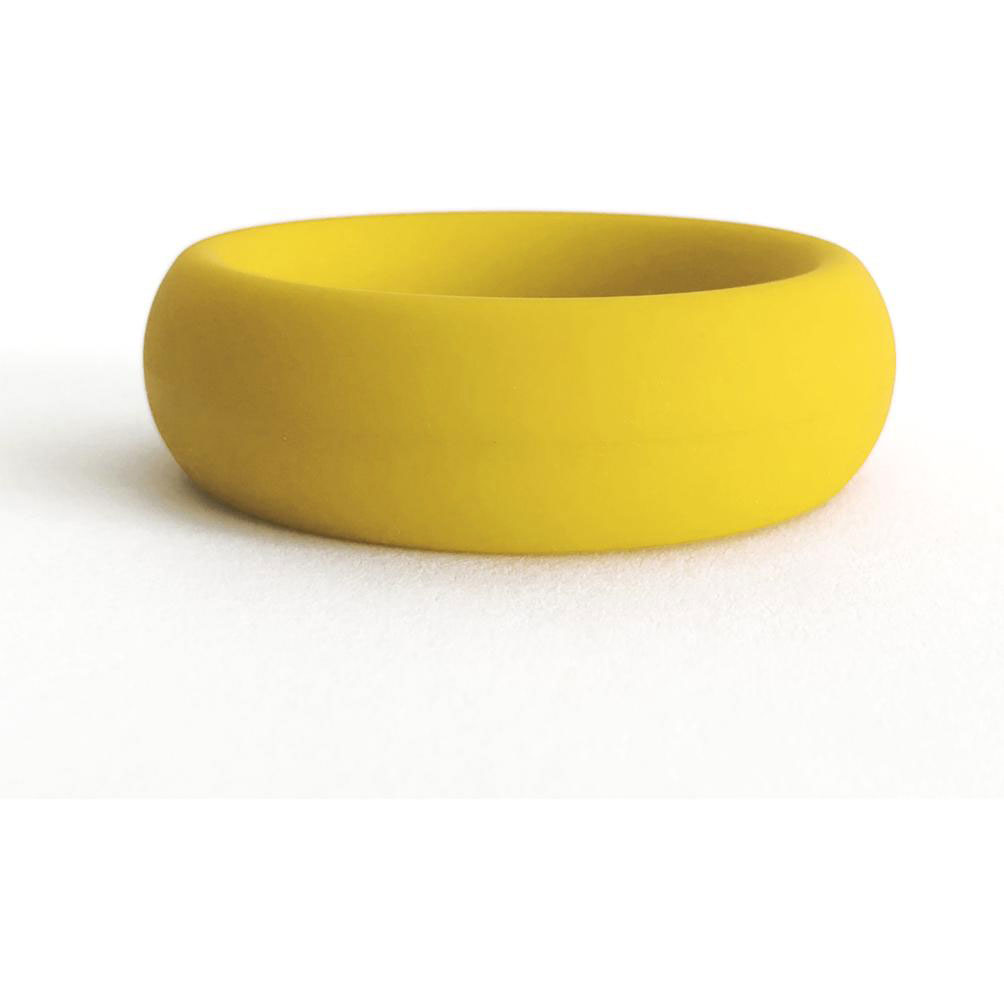 meat rack cock ring yellow 