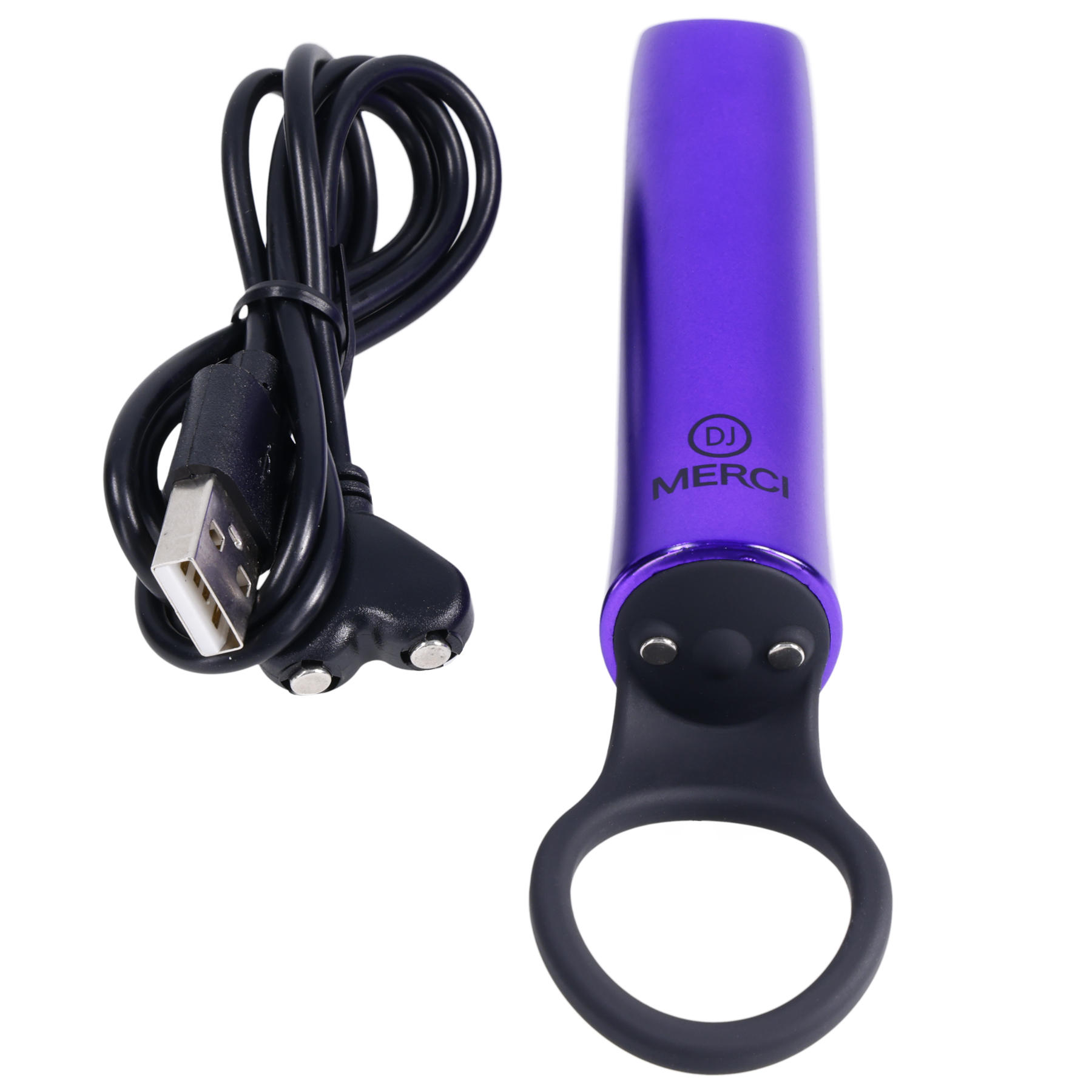 merci power play with silicone grip ring  violet 