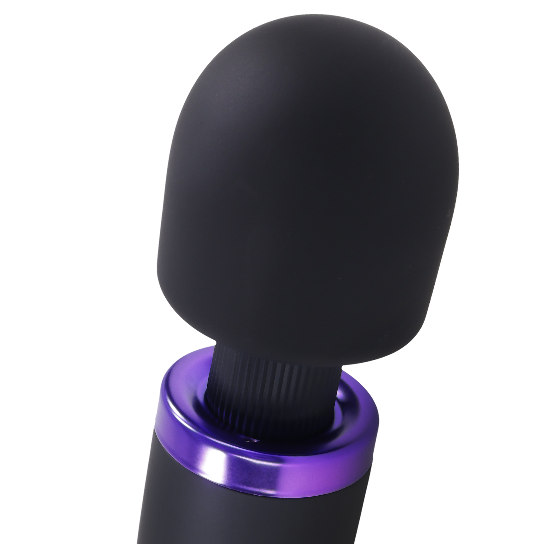 merci rechargeable power wand ultra powerful silicone wand massager black 