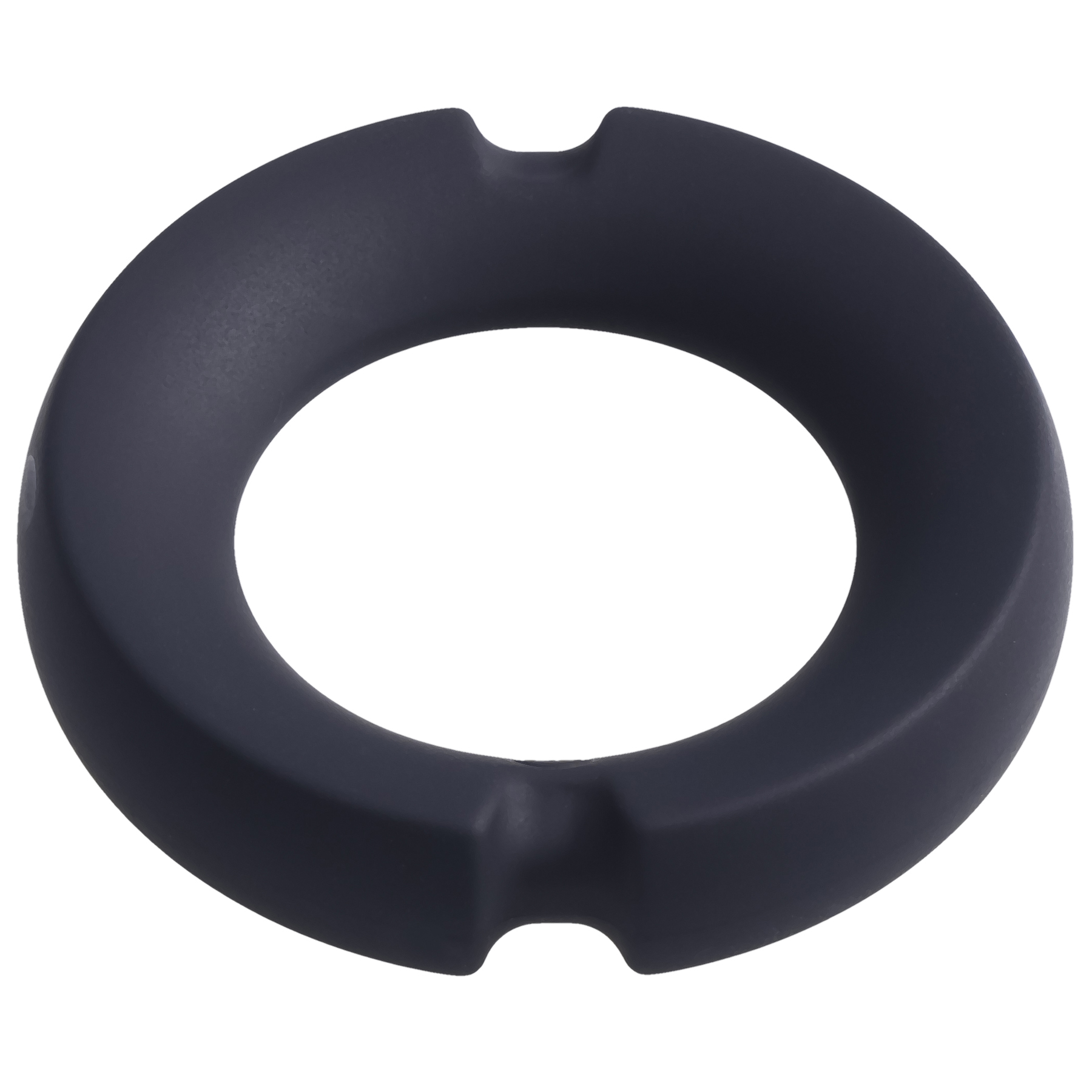 merci the paradox silicone covered metal cock  ring mm black 