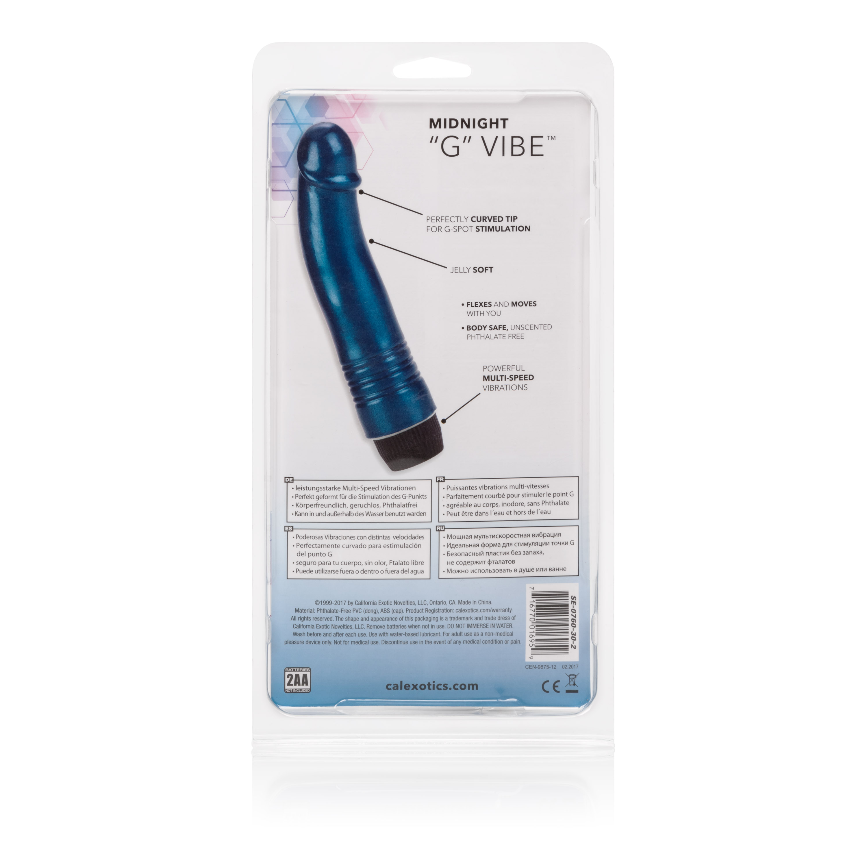 midnight g spot vibrator  inches 