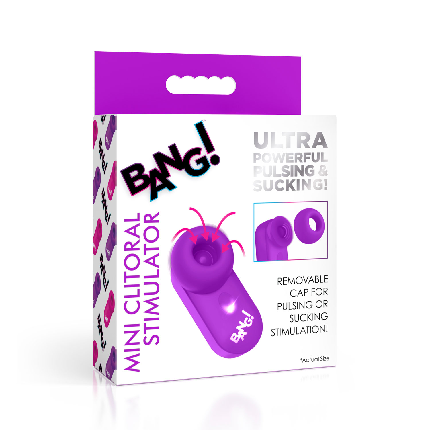 mini clitoral stimulator purple 