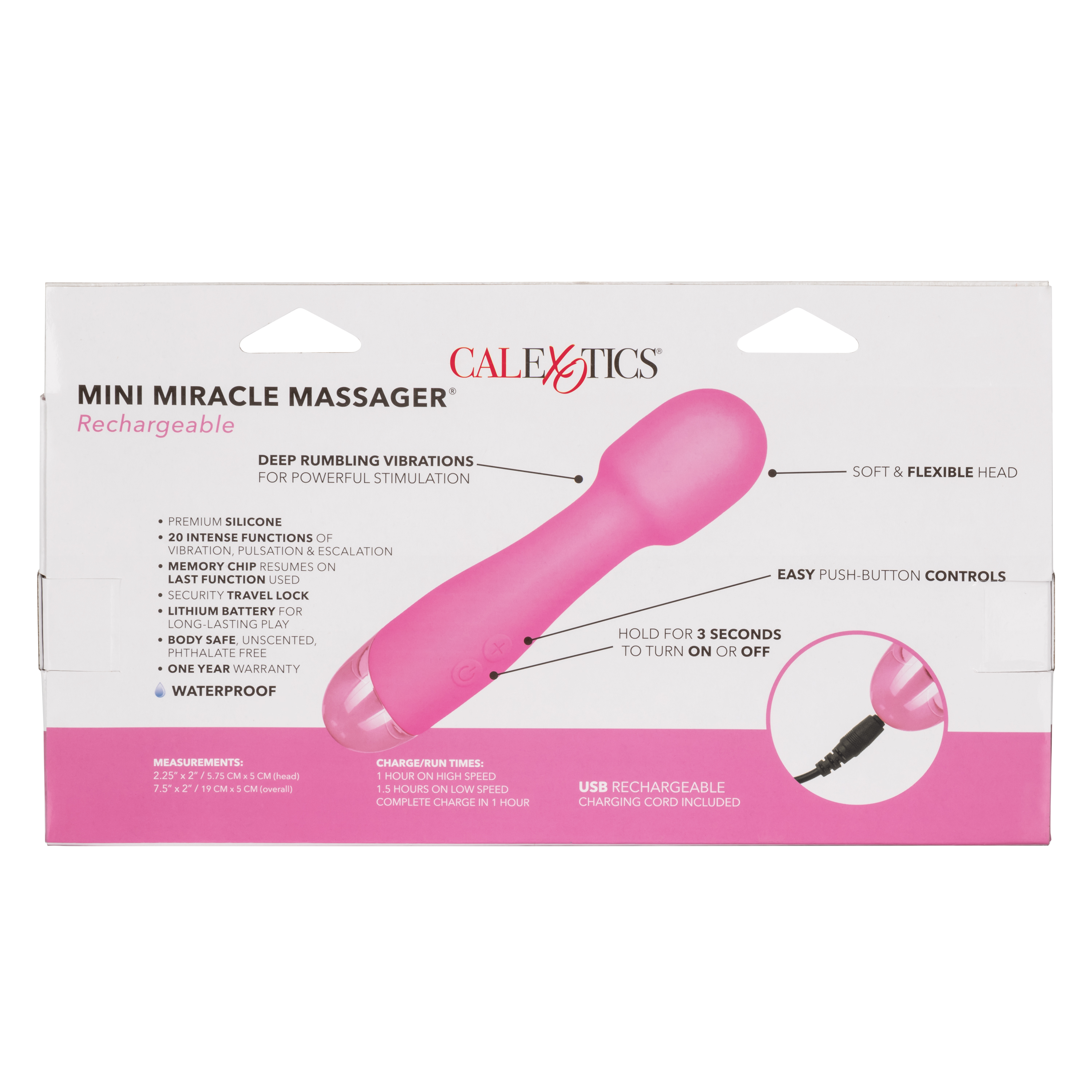 mini miracle massager rechargeable 