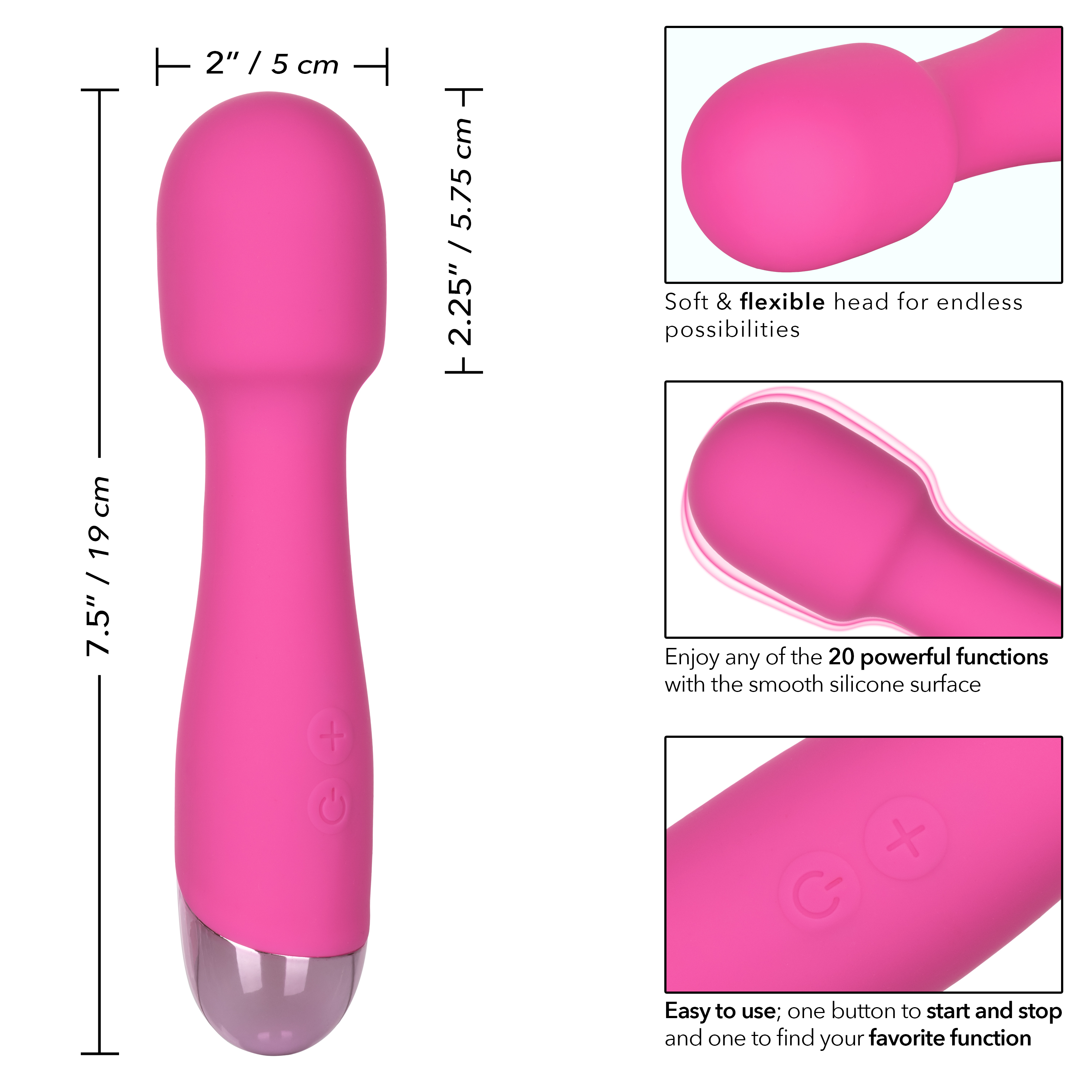 mini miracle massager rechargeable 