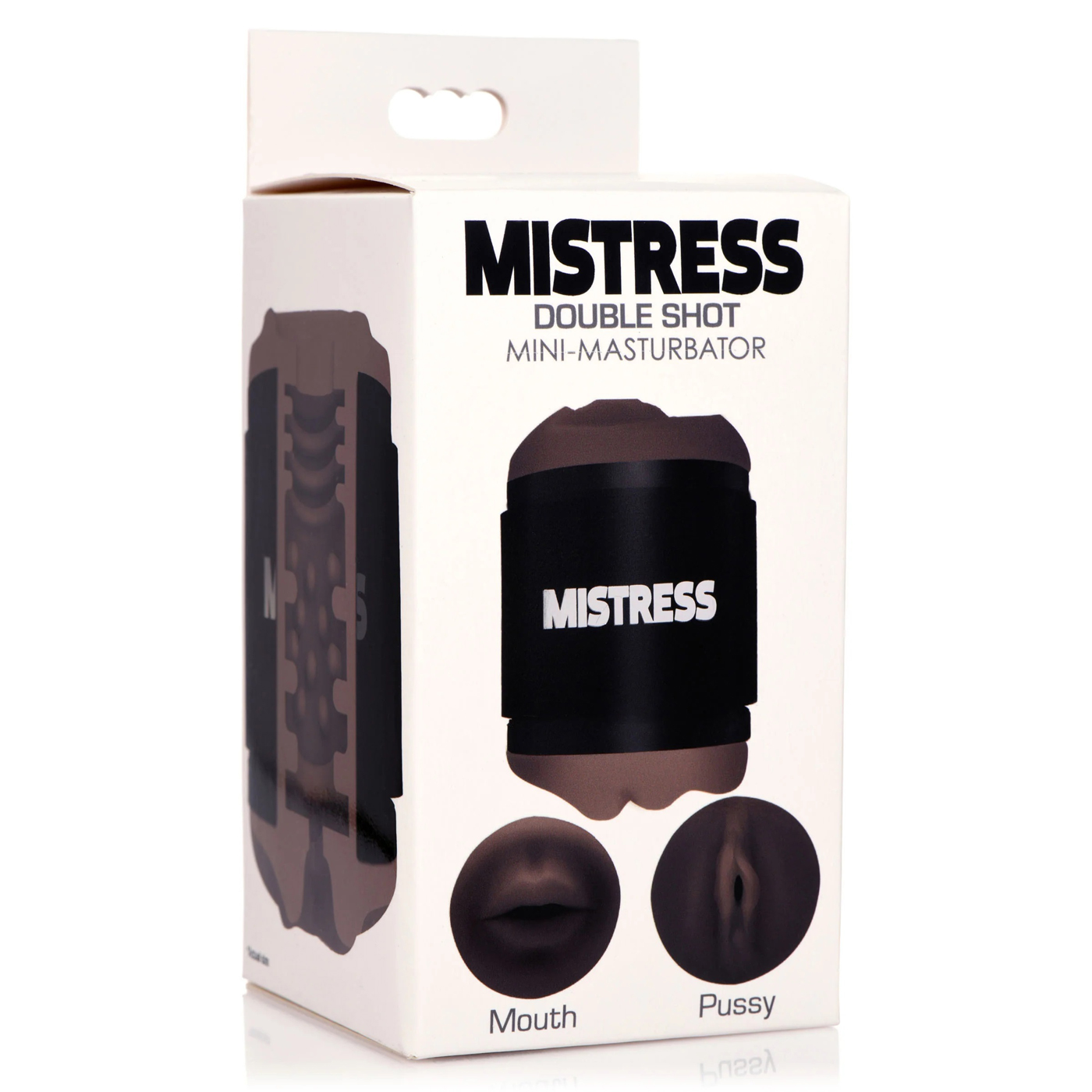 mistress double shot mouth and pussy stroker dark 