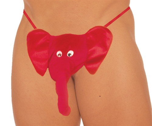 mr peanuts g string red 