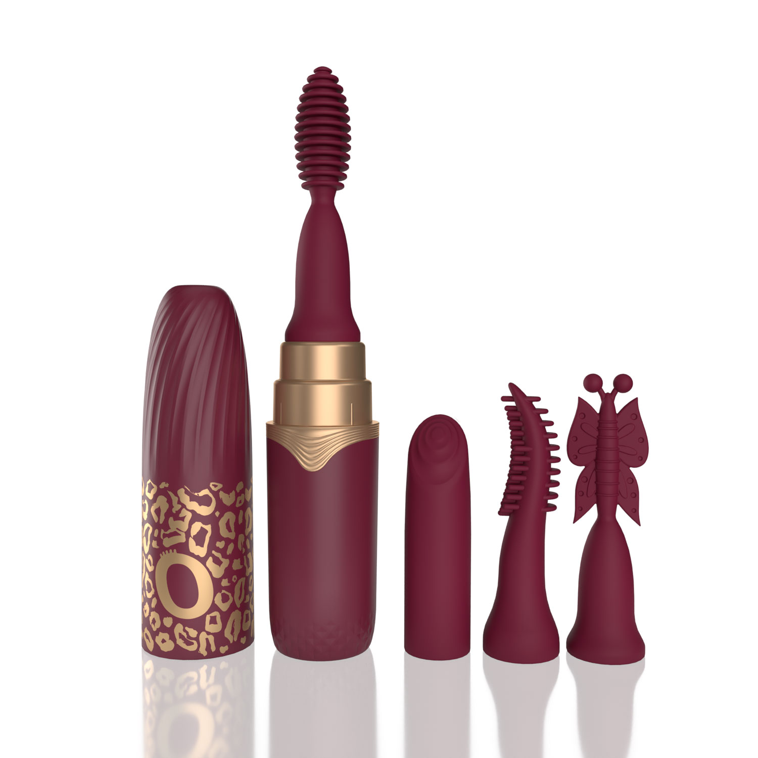 my secret premium rechargeable vibrating lipstick merlot 