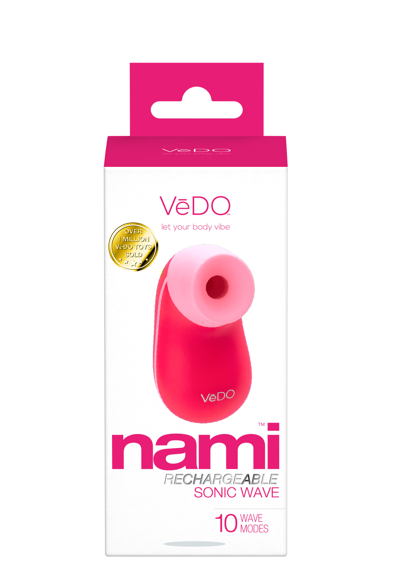nami rechargeable sonic vibe foxy pink 