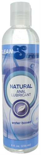 natural water based anal lubricant  oz 