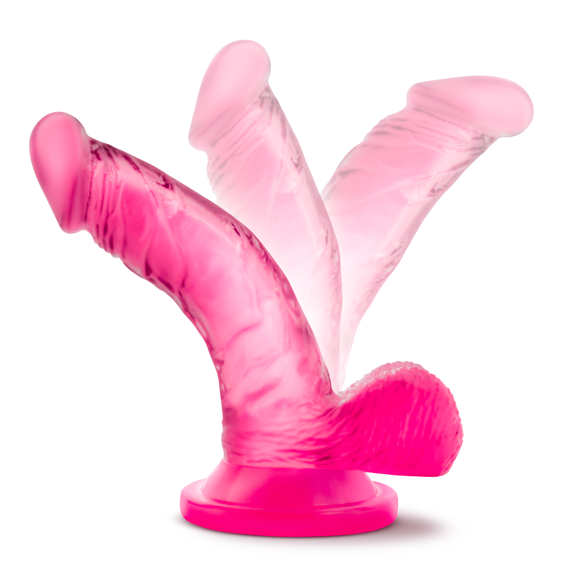 naturally yours  inch mini cock pink 