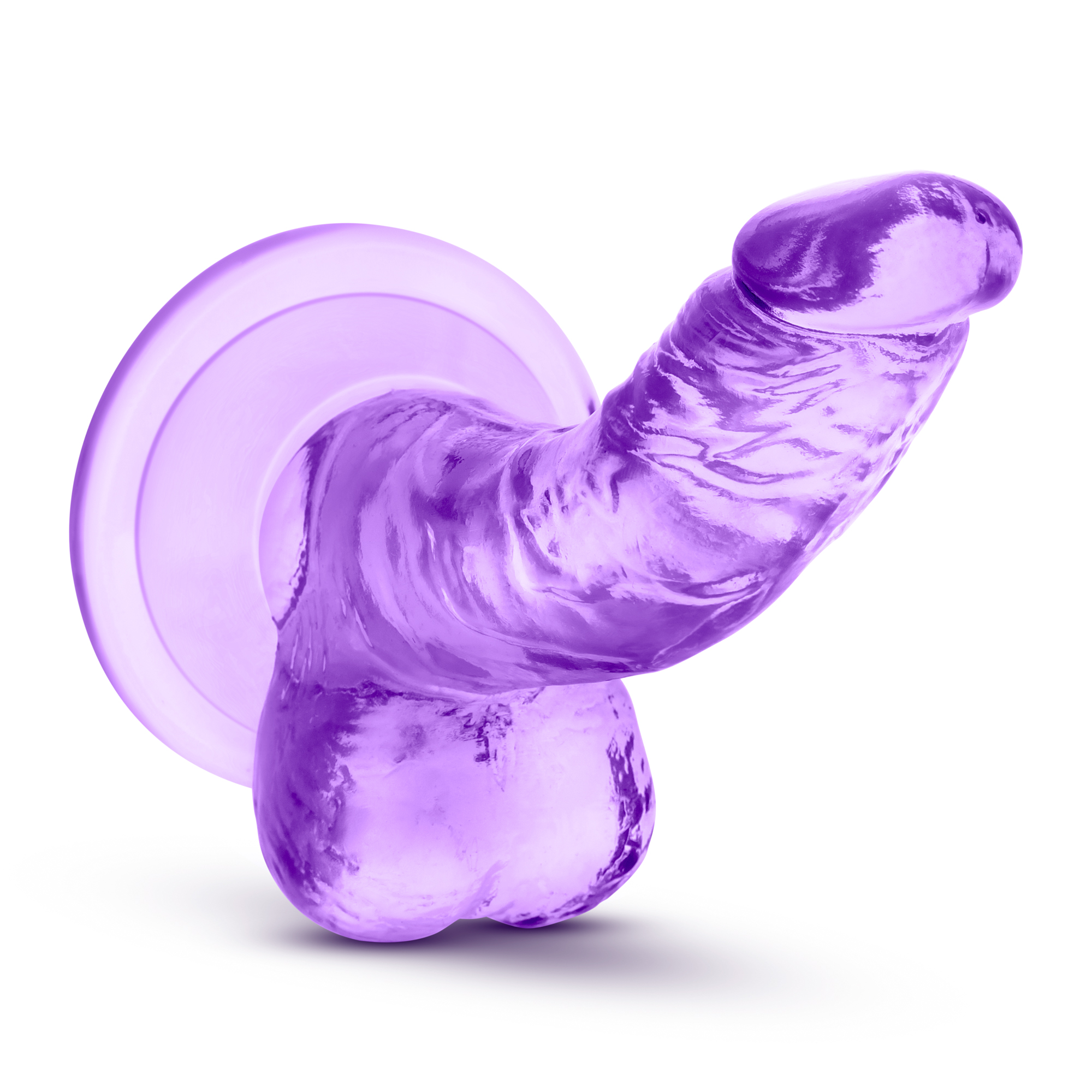 naturally yours  inch mini cock purple 