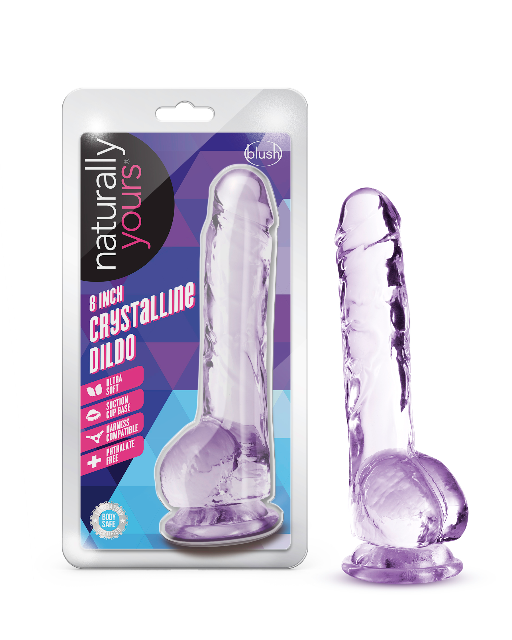 naturally yours  inch crystalline dildo amethyst .png