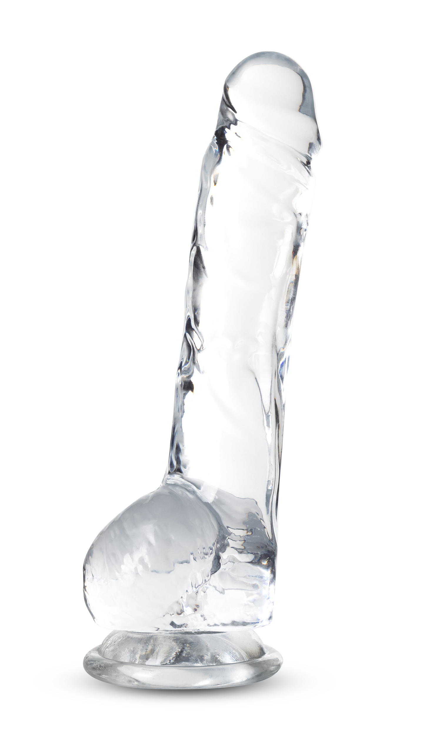 naturally yours  inch crystalline dildo diamond 