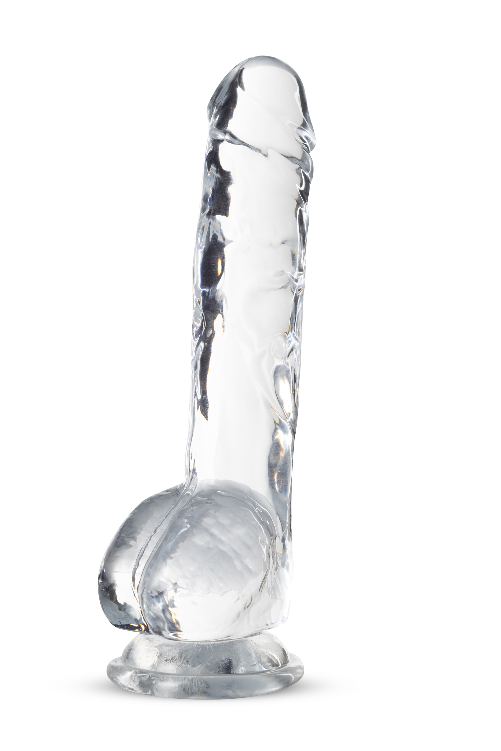 naturally yours  inch crystalline dildo diamond 