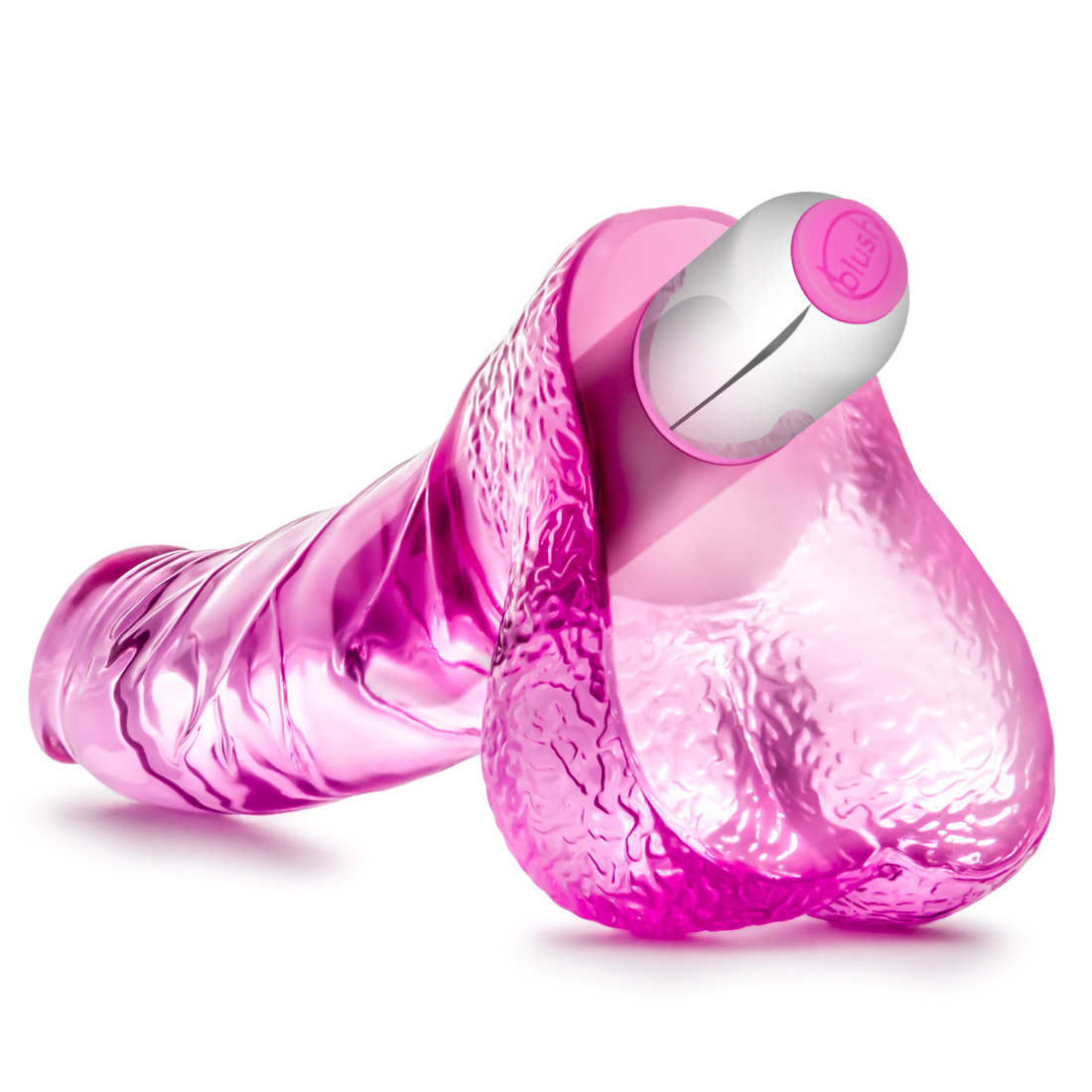 naturally yours vibrating ding dong pink 