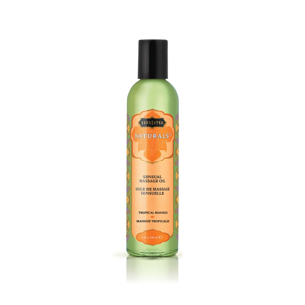 naturals massage oil tropical mango  fl oz 