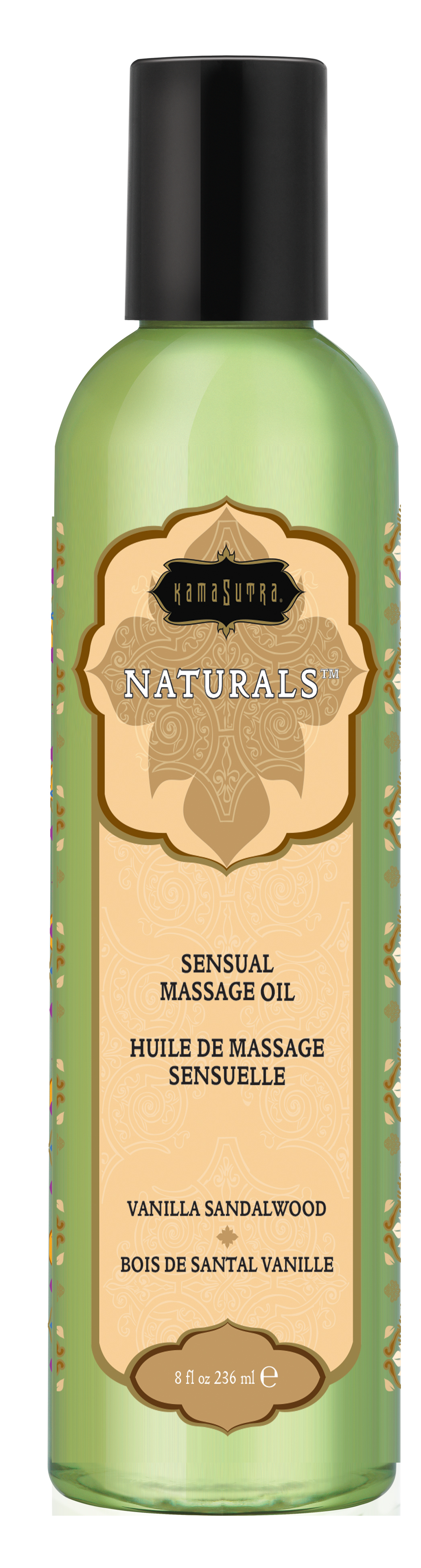 naturals massage oil vanilla sandalwood  fl oz 