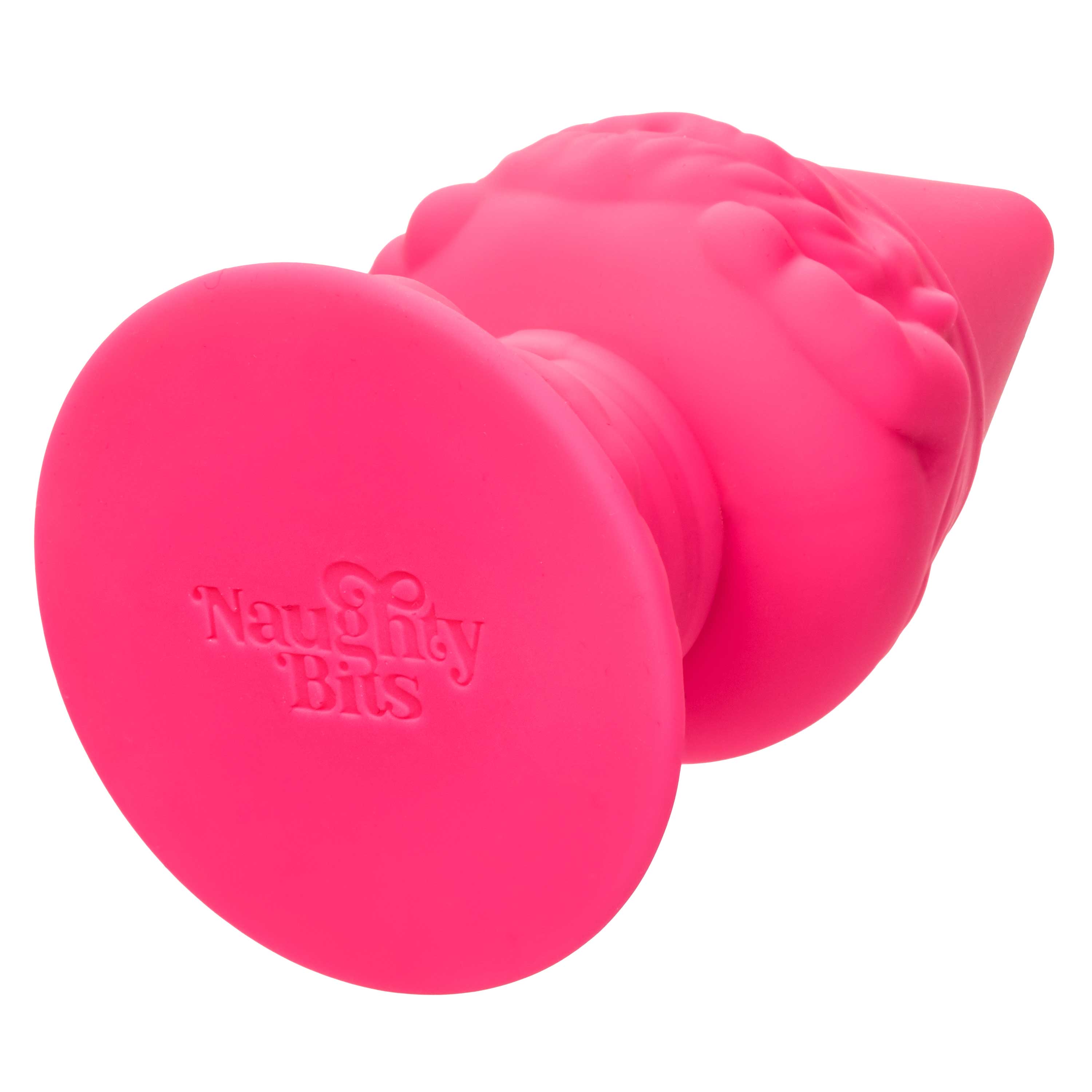 naughty bits anal gnome gnome butt plug pink 