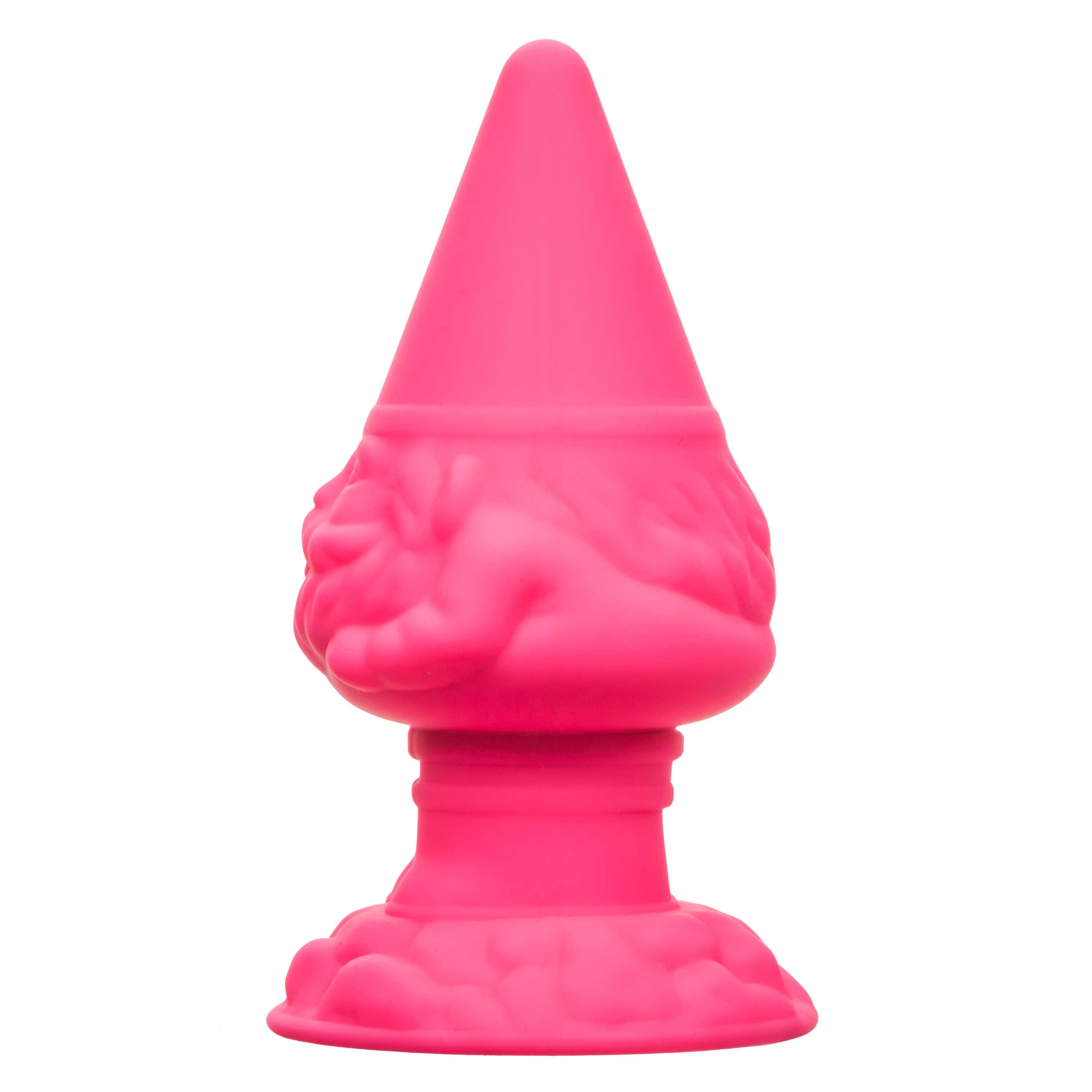 naughty bits anal gnome gnome butt plug pink 