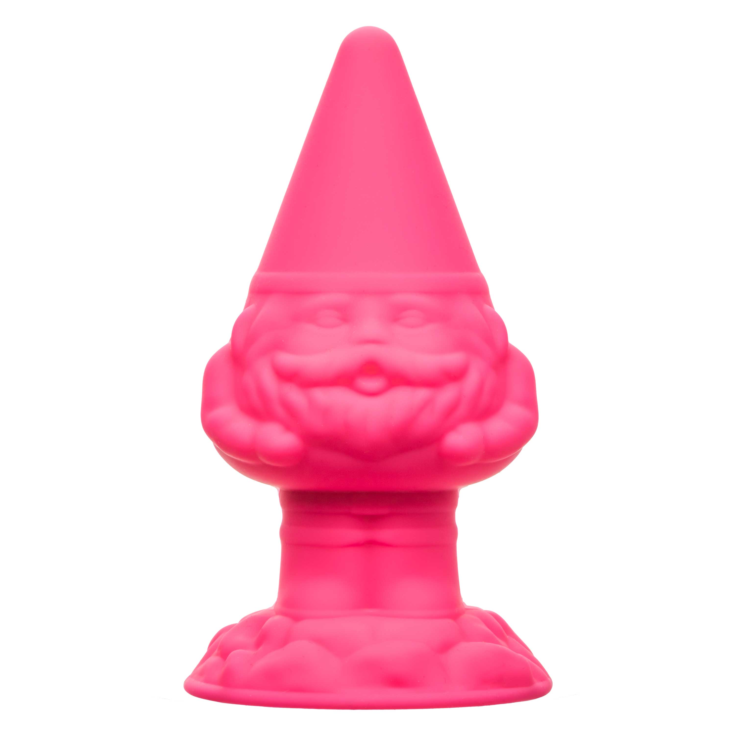 naughty bits anal gnome gnome butt plug pink 