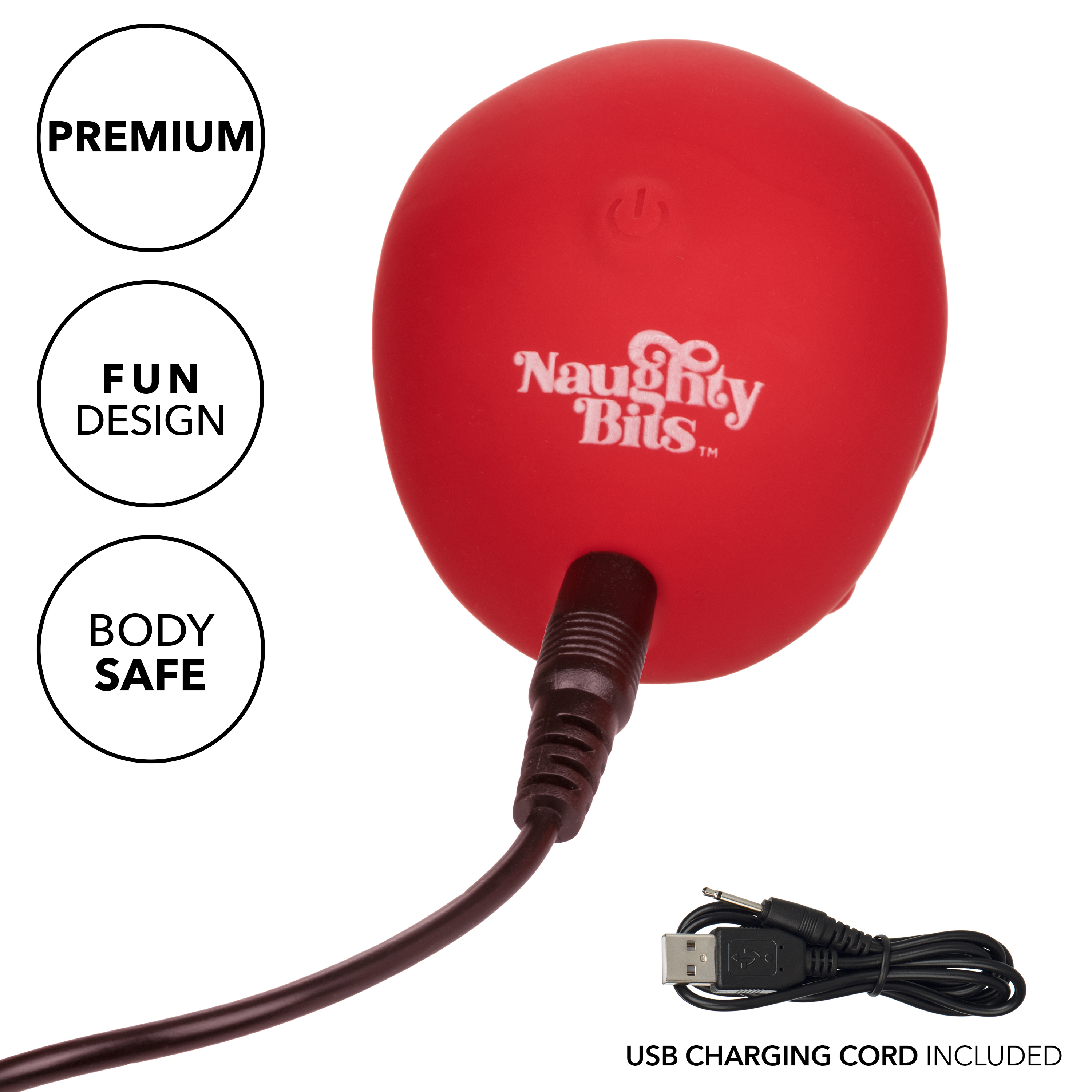 naughty bits bone head handheld massager 