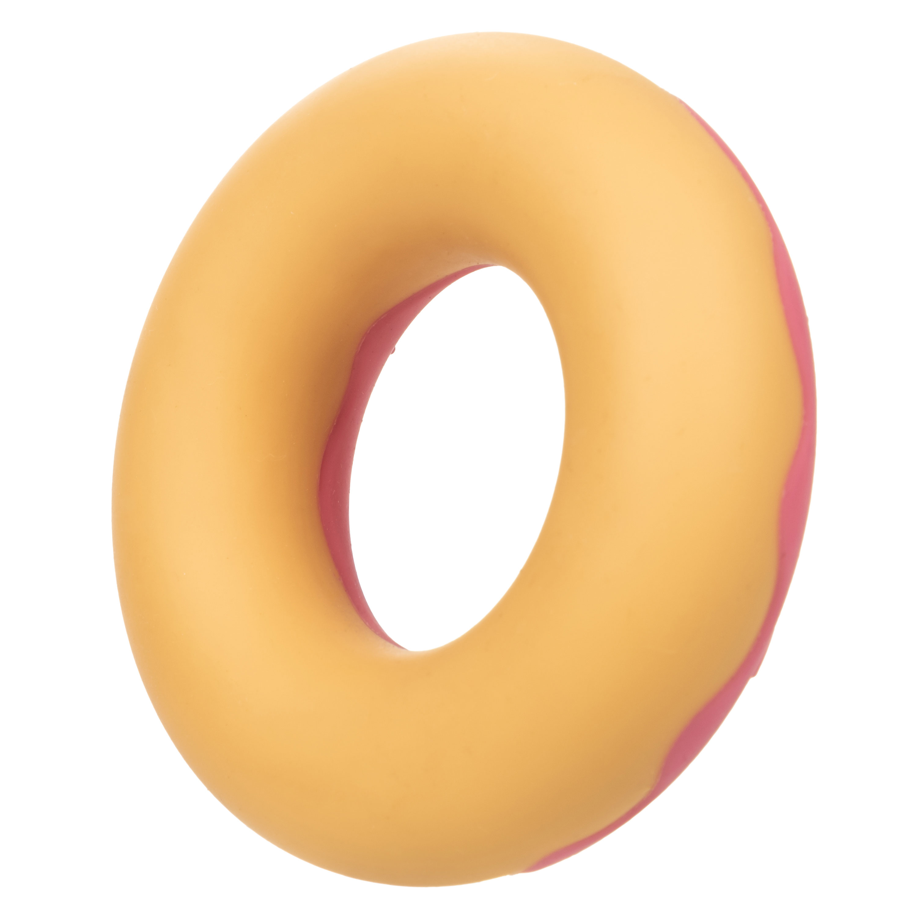 naughty bits dickin’ donuts silicone donut cock  ring pink 