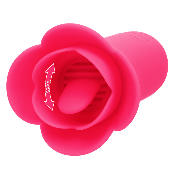 naughty bits lily licker mini flower flicker pink 