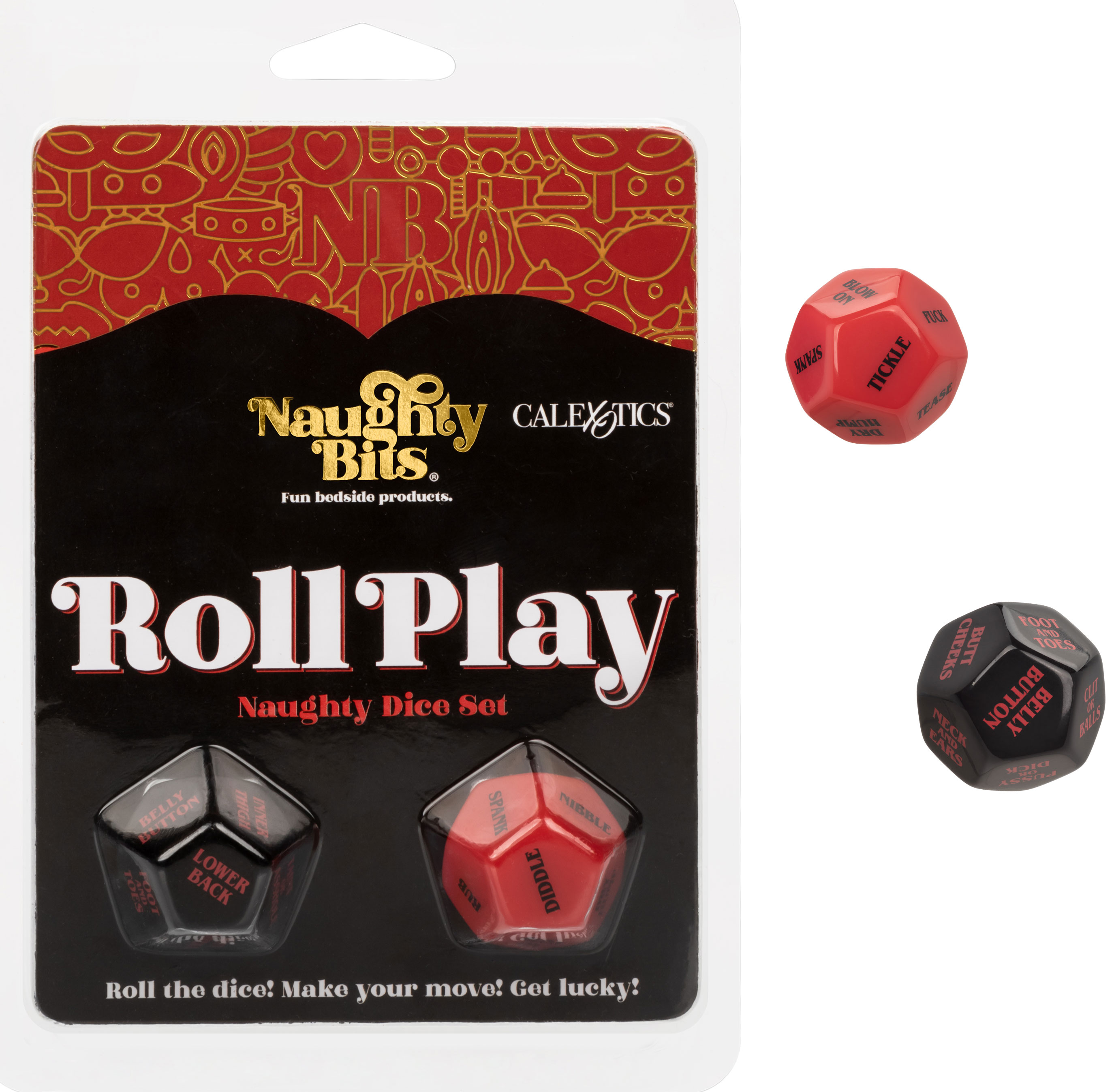 naughty bits roll play naughty dice set 