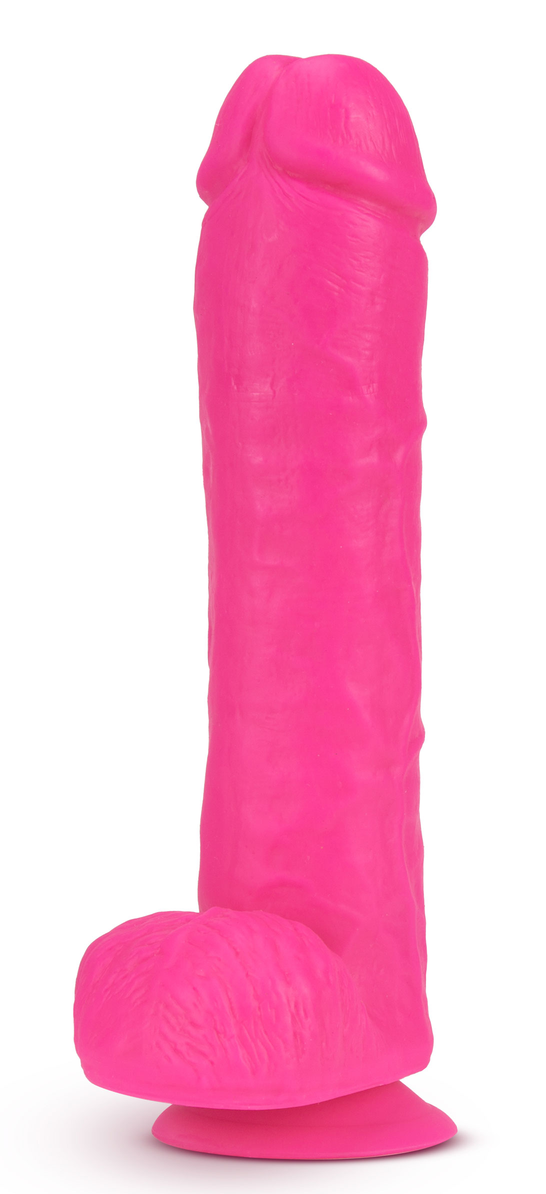 neo  inch dual density dildo neon pink 