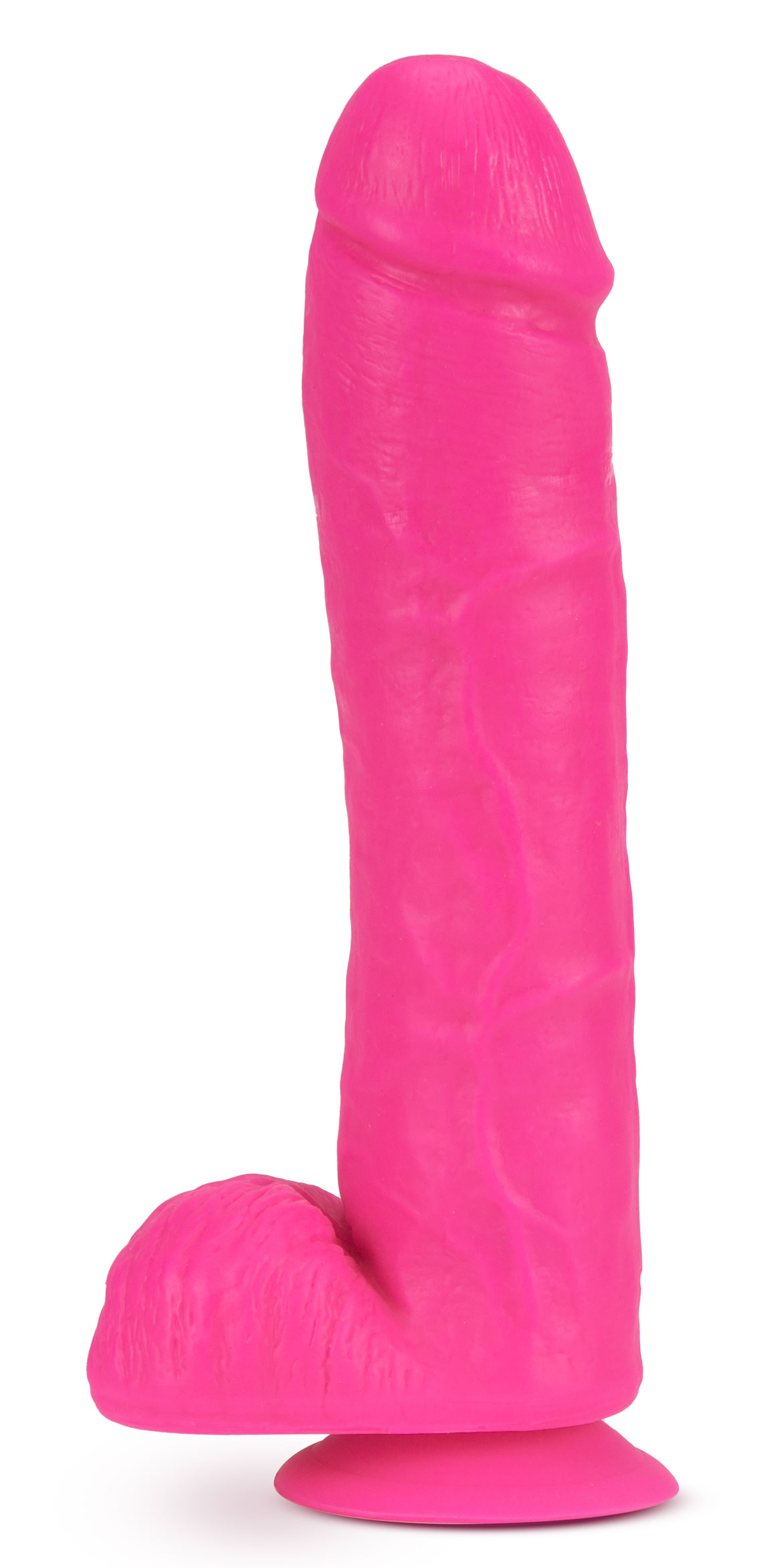 neo  inch dual density dildo neon pink 