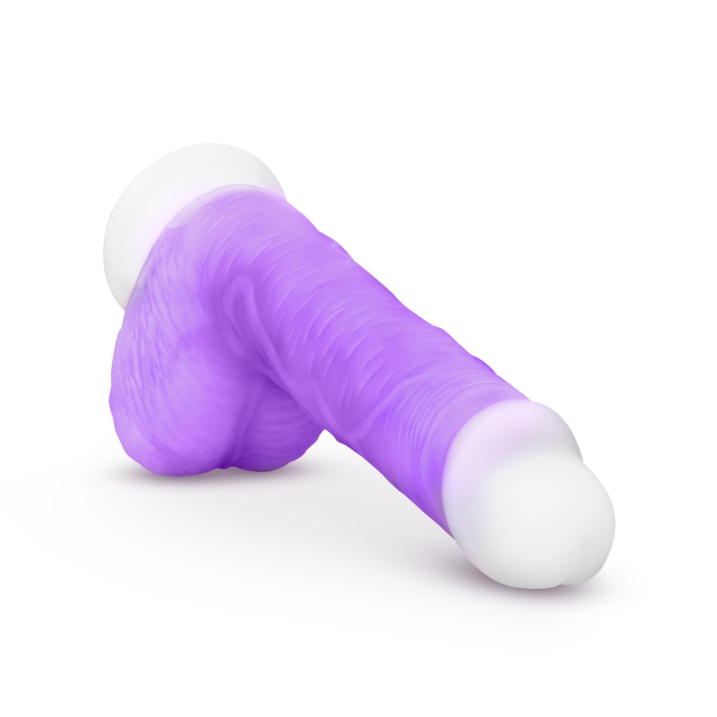 neo elite encore  inch vibrating dildo purple 
