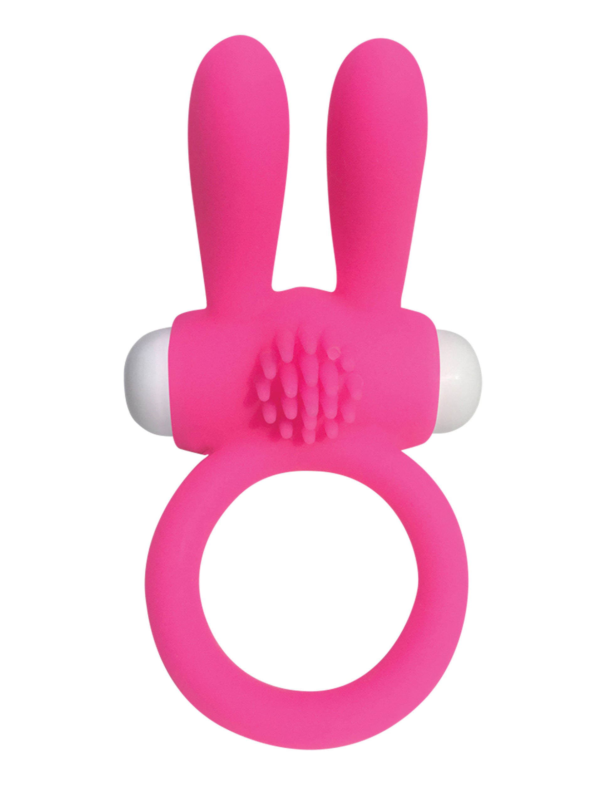 neon rabbit ring pink 