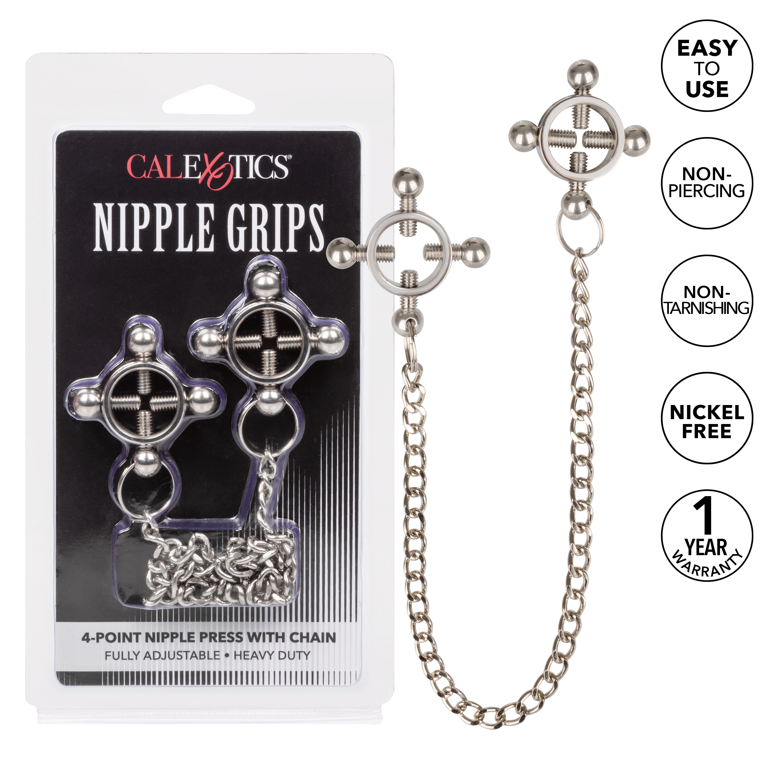 nipple grips  point nipple press with chain 