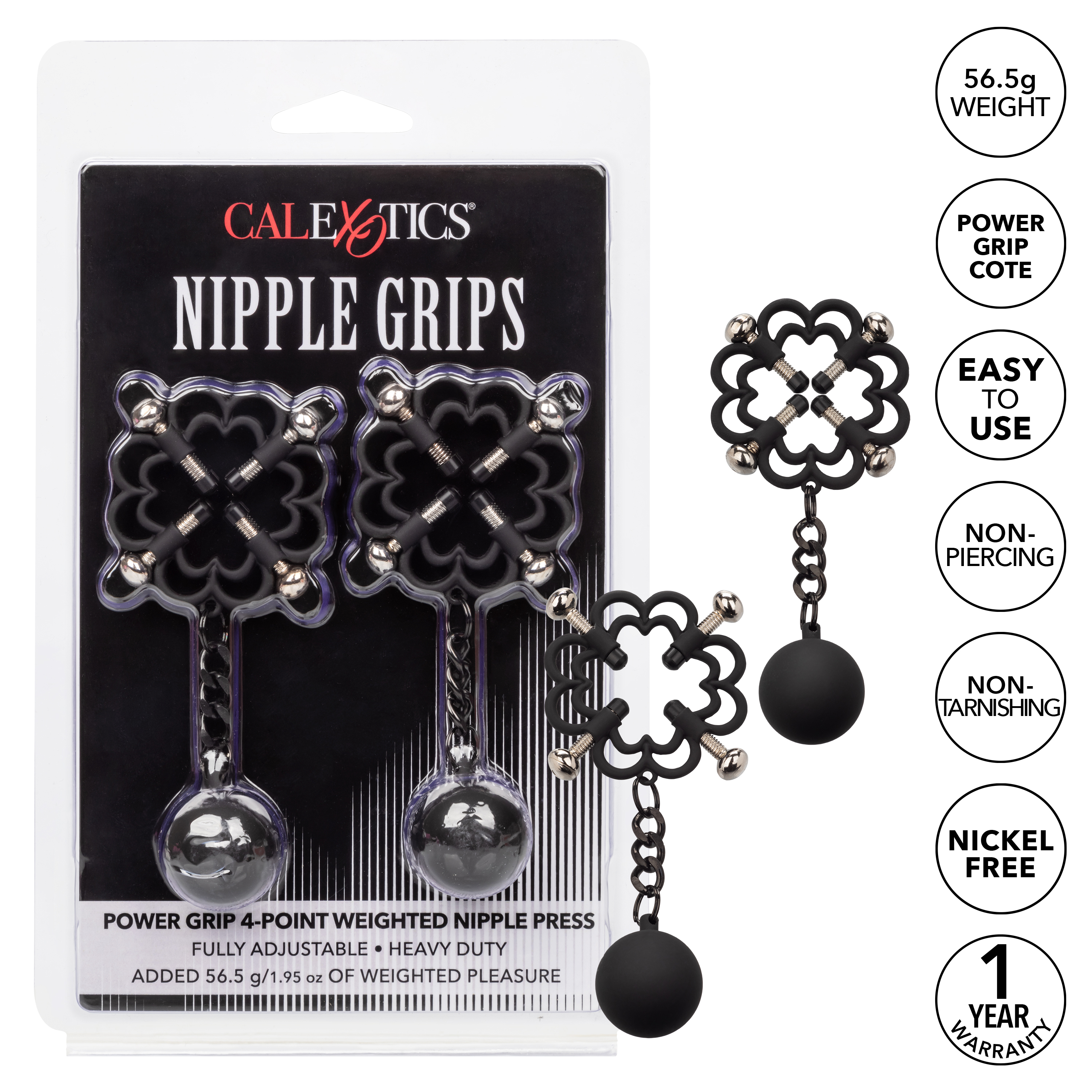 nipple grips power grip  point weighted nipple  press 